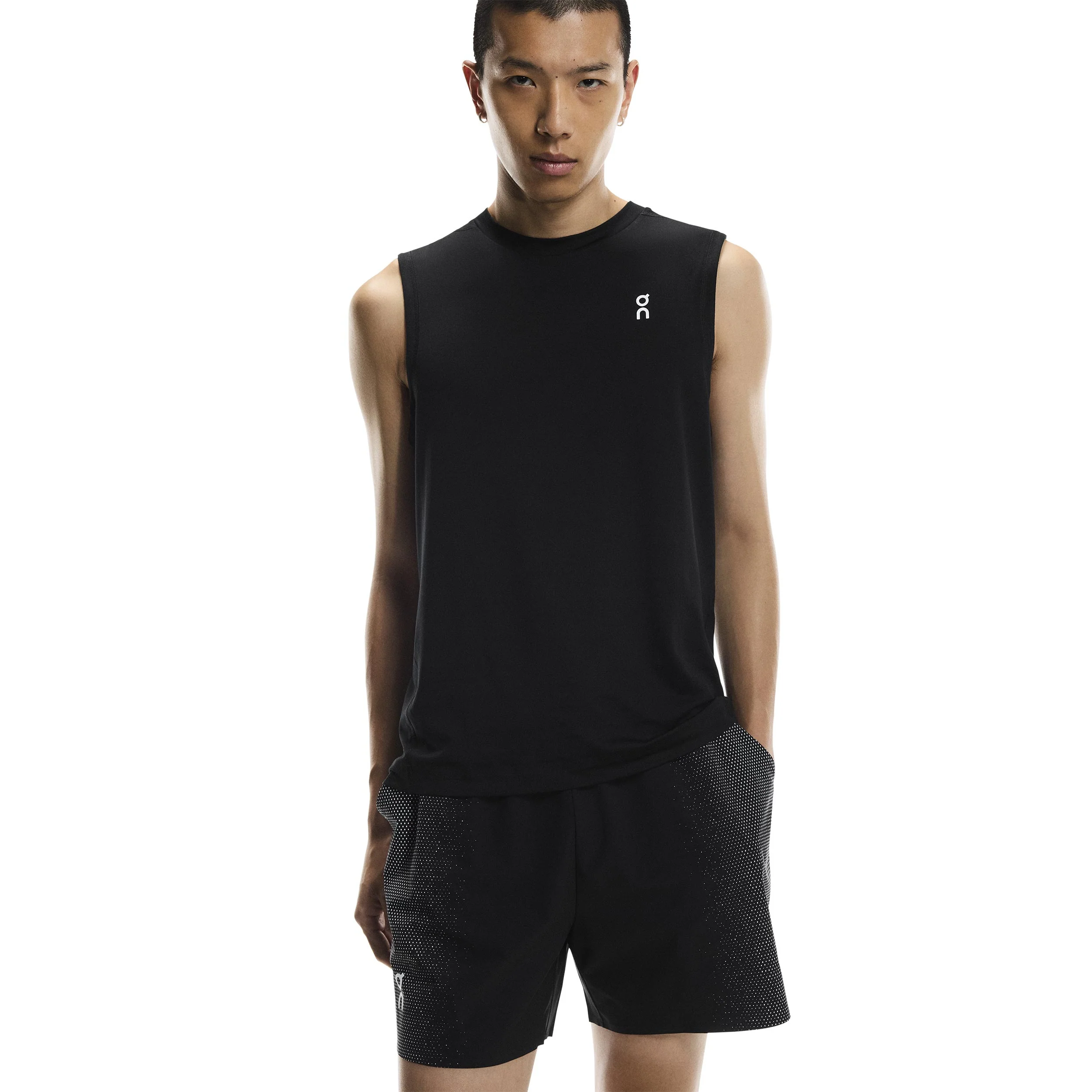 Court Shorts Herren-Schwarz - Image 5