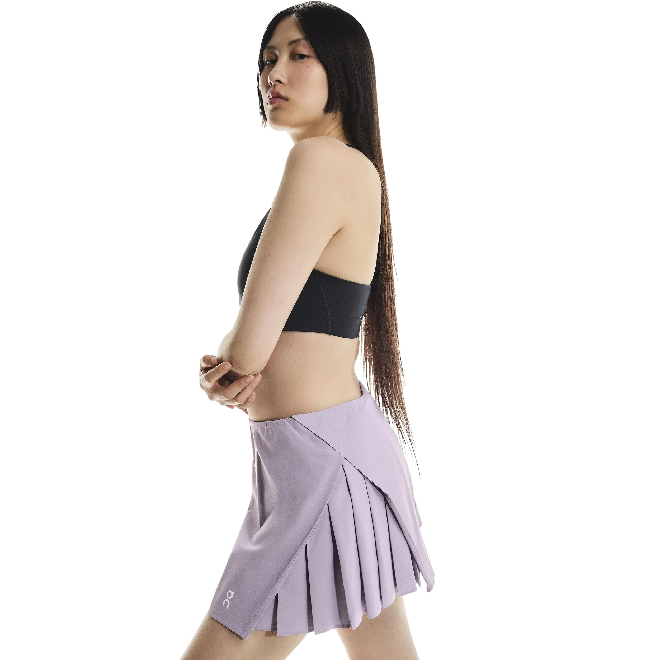 Court Side Pleat Rock Damen-flieder - Image 4
