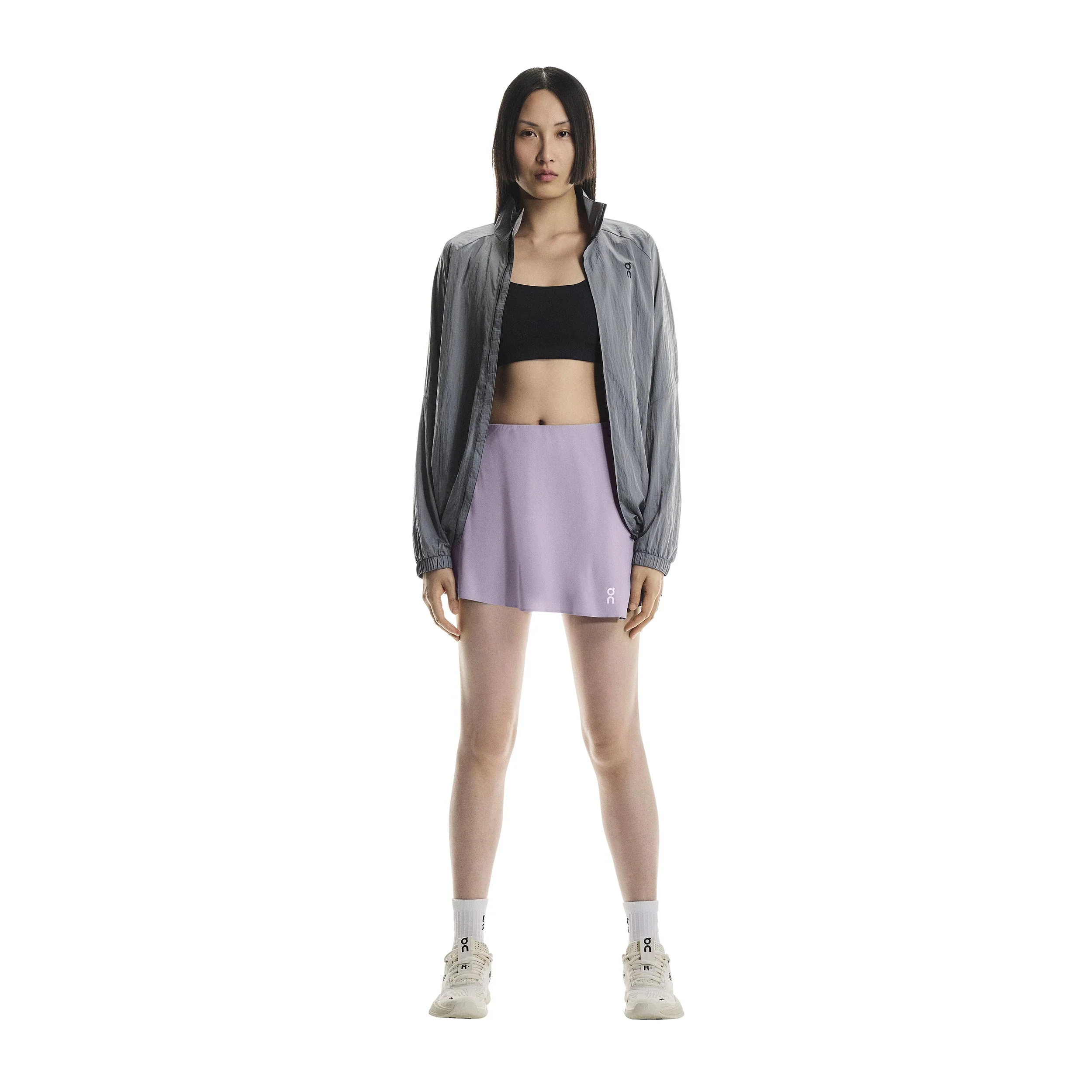 Court Side Pleat Rock Damen-flieder - Image 5