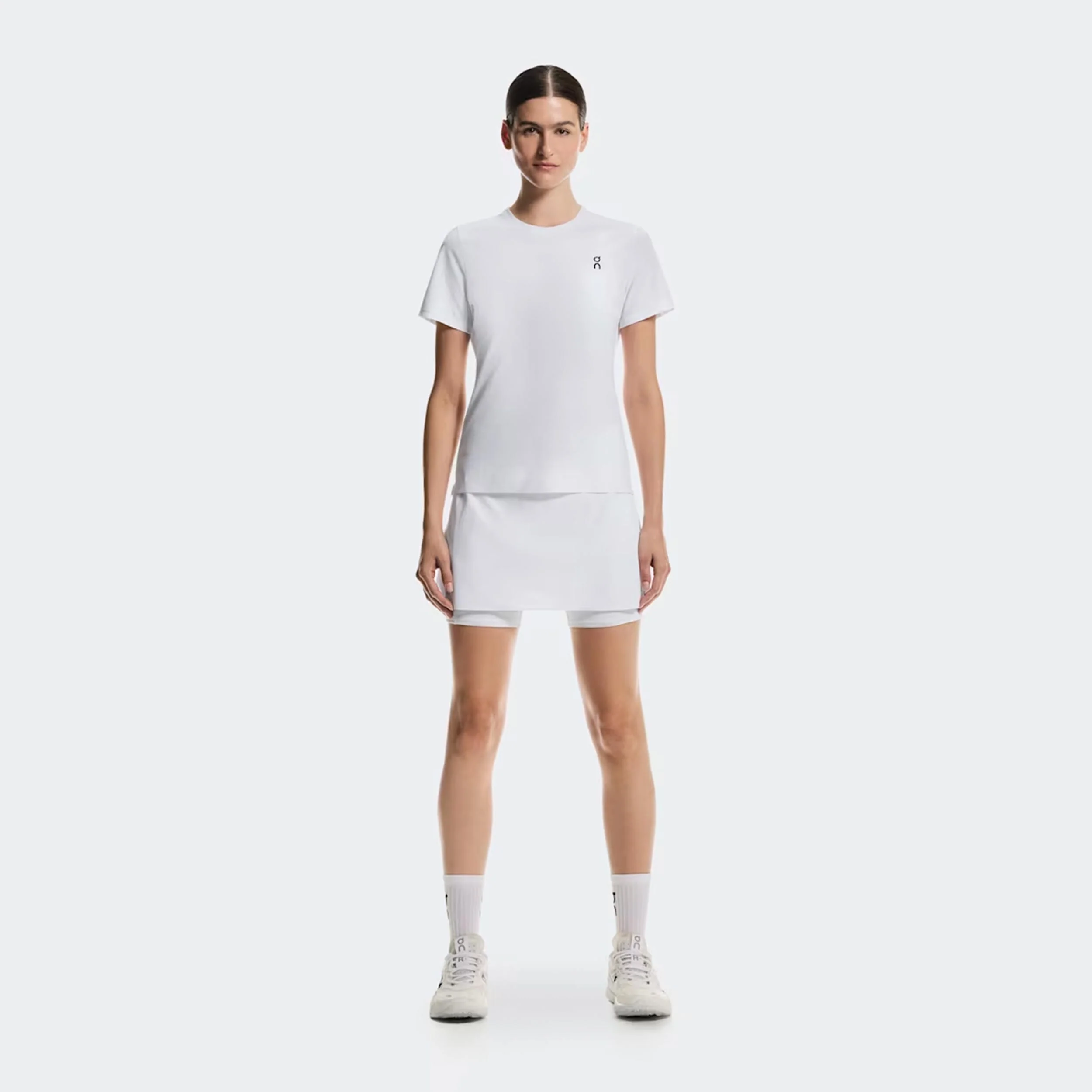Court T-Shirt Damen - weiß - Image 3