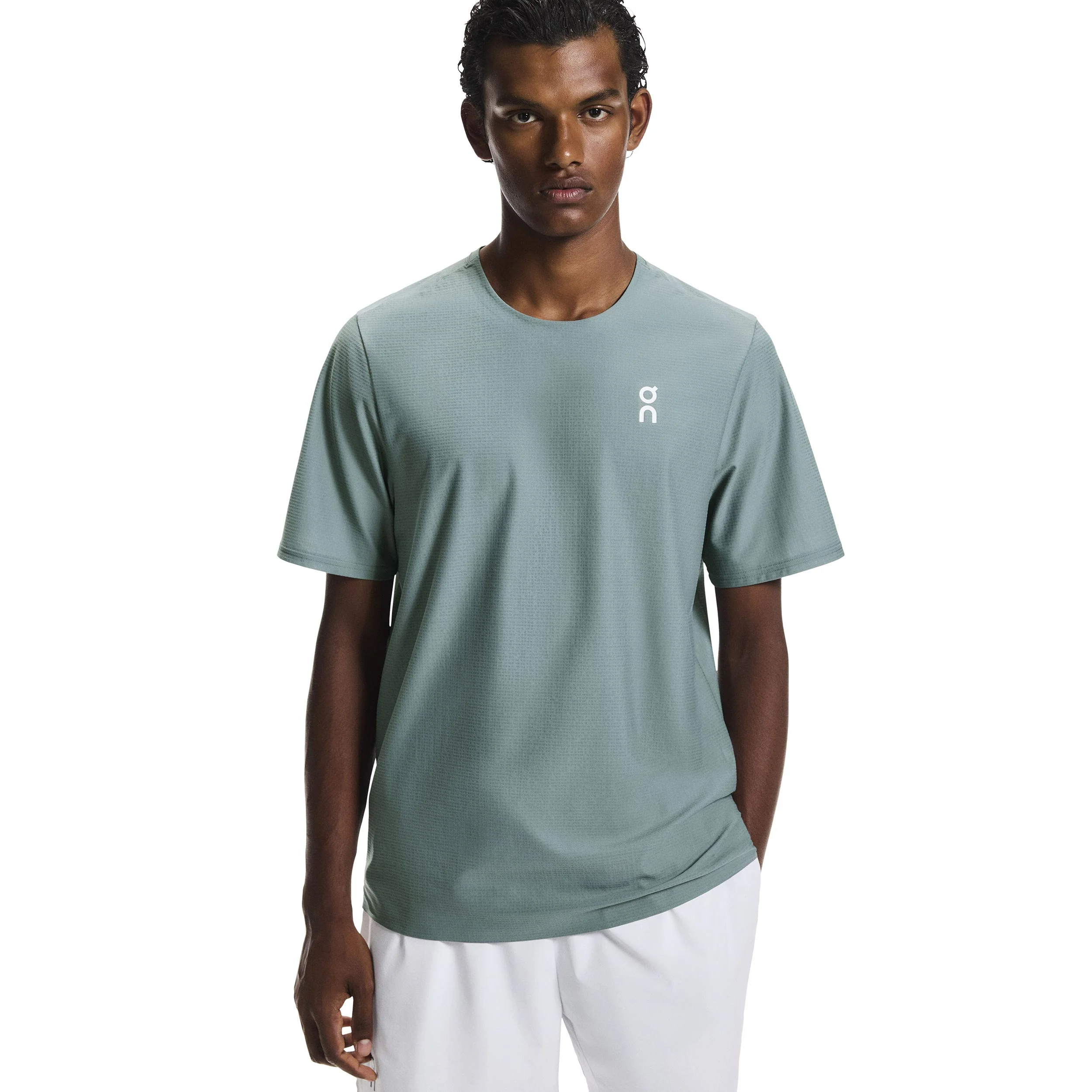 Court T-Shirt Herren - salbei - Image 2