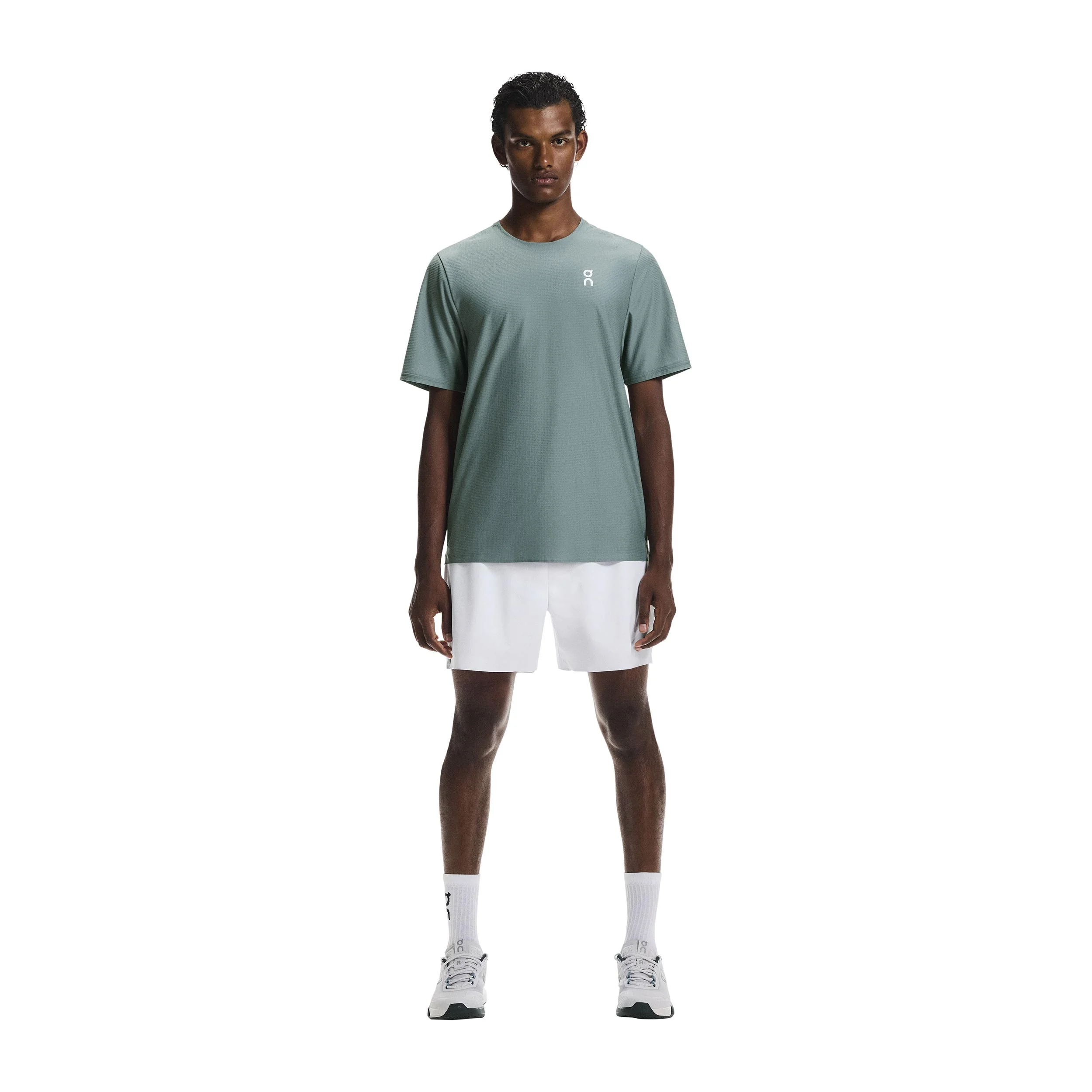 Court T-Shirt Herren - salbei - Image 6