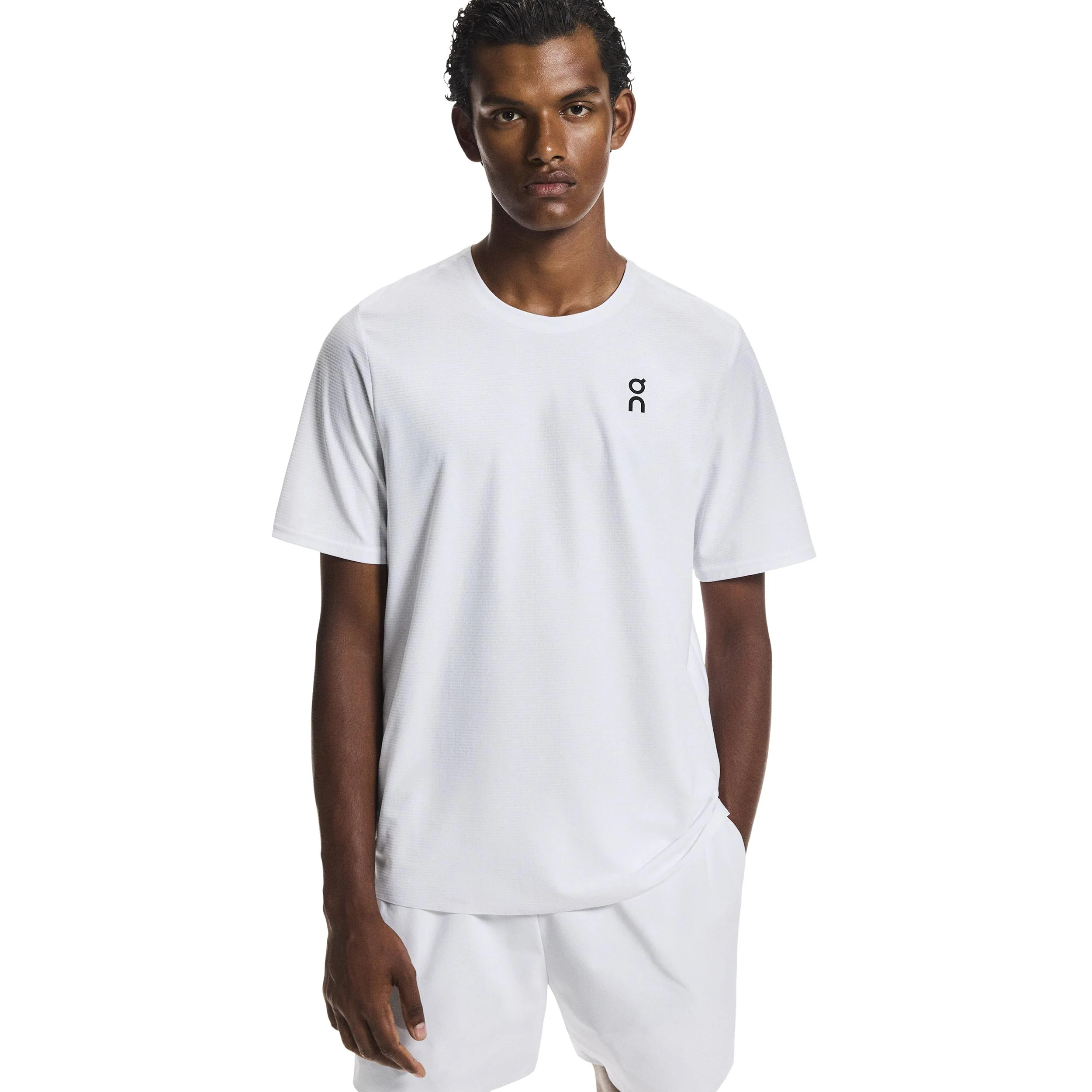 Court T-Shirt Herren - weiß - Image 4