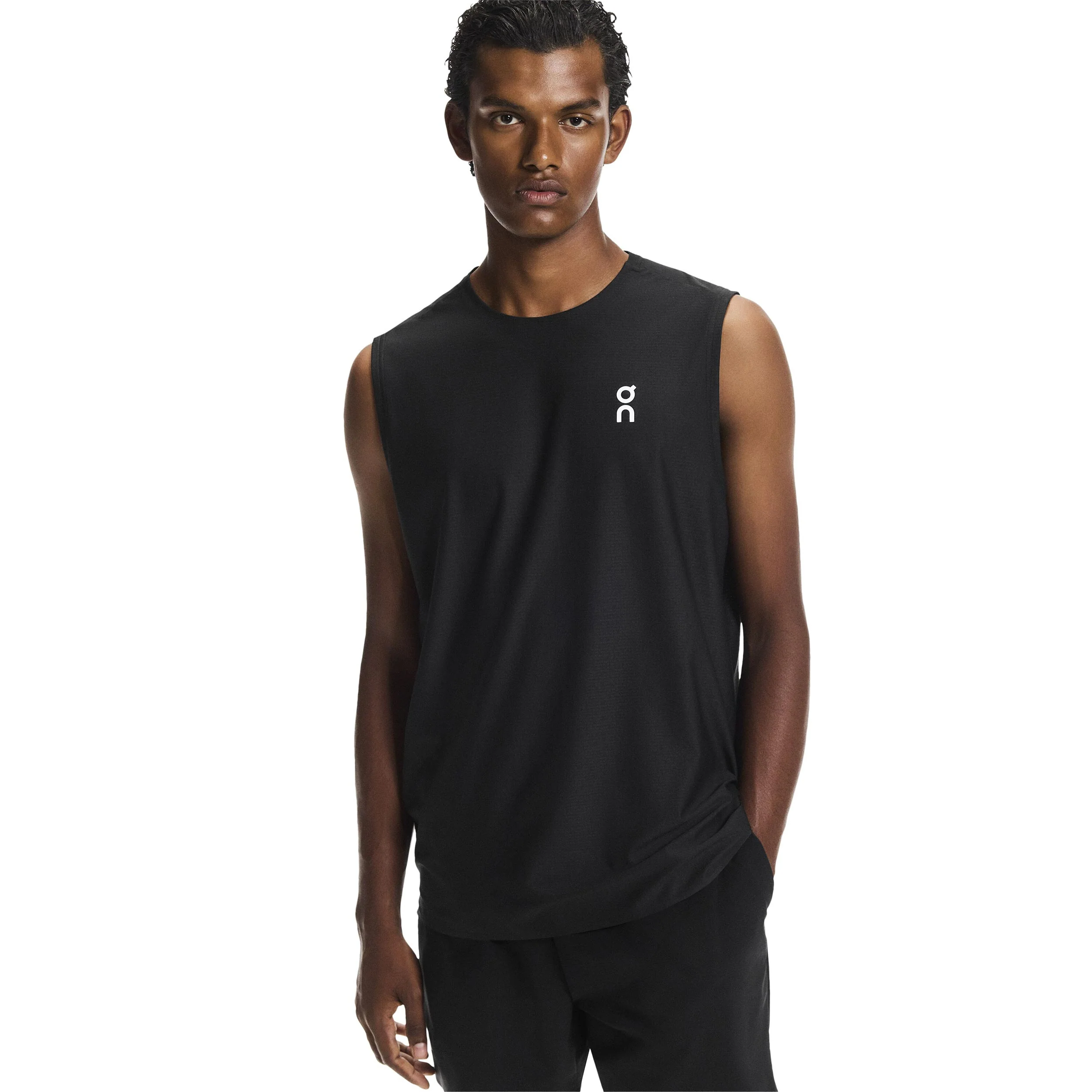Court Tank-Top Herren - schwarz - Image 2
