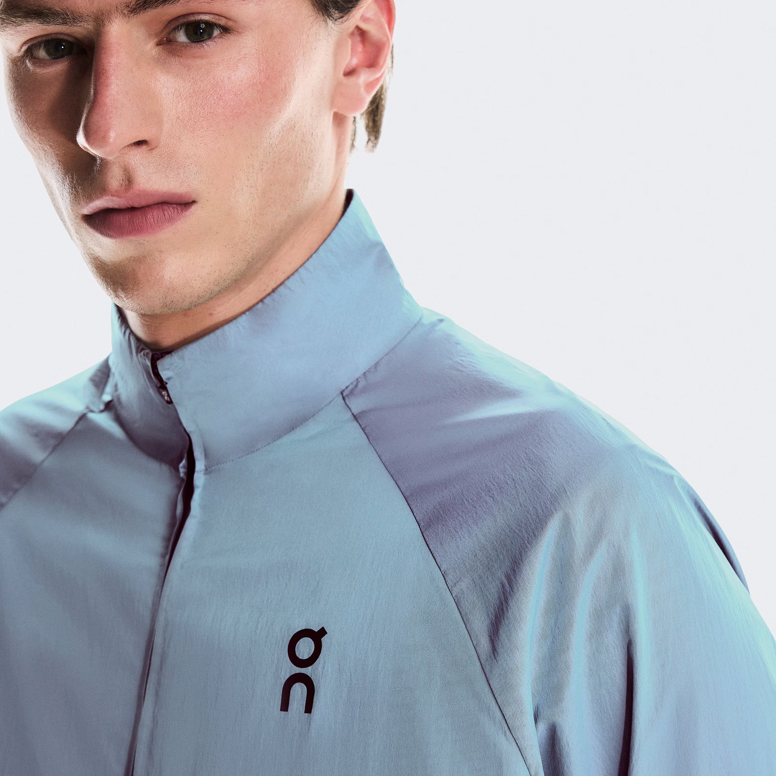 Court Trainingsjacke Herren-Hellblau - Image 4