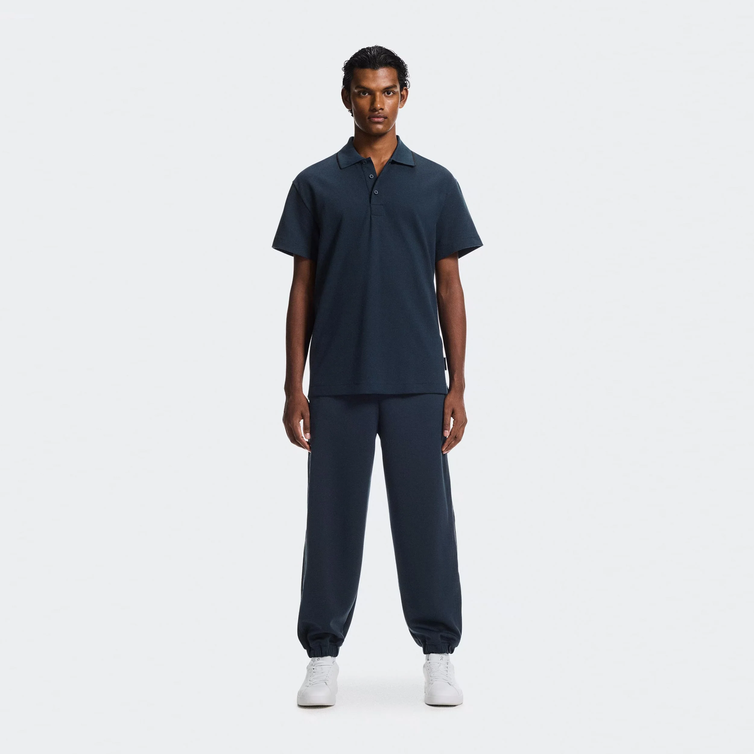 Courtside Polo Herren - dunkelblau - Image 2