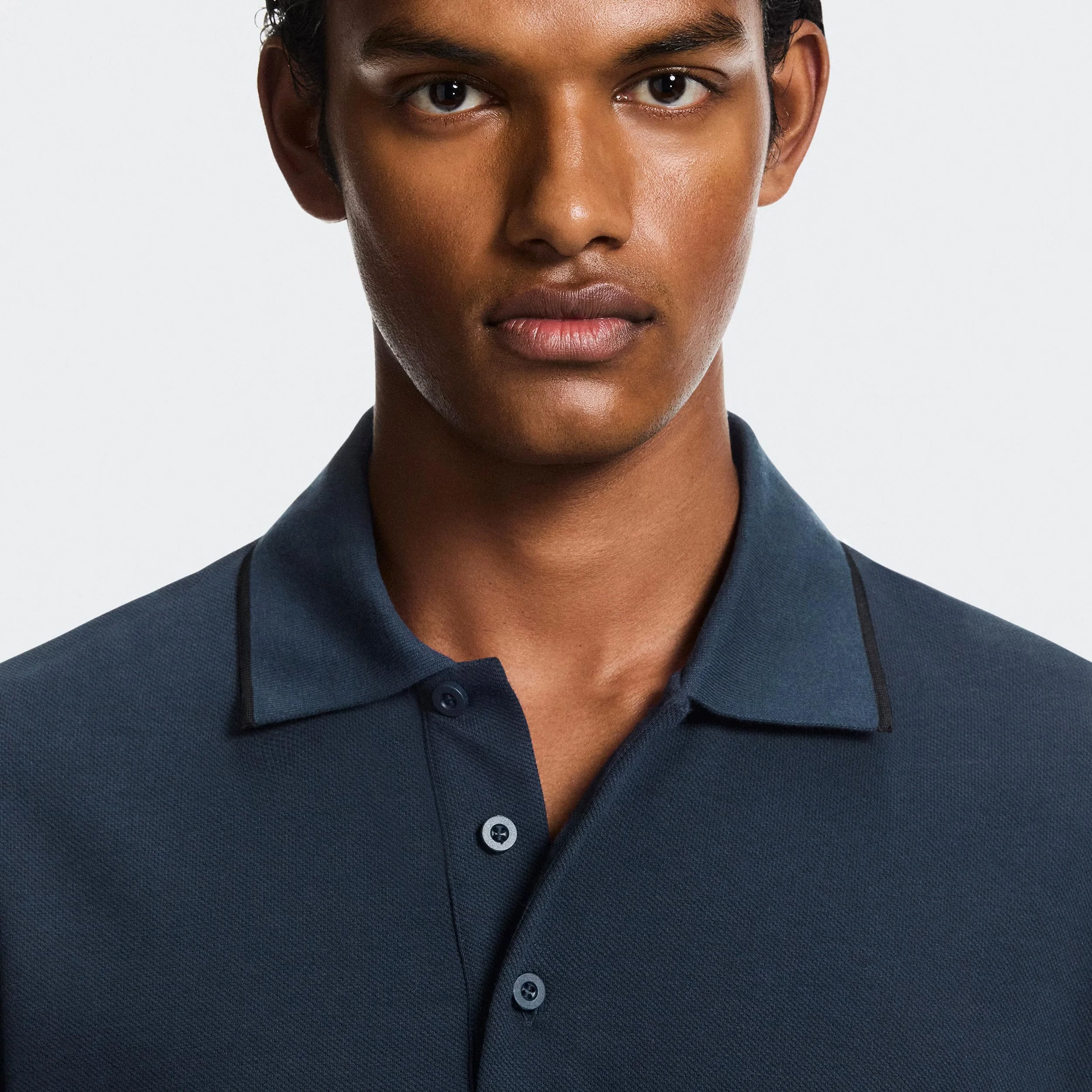 Courtside Polo Herren - dunkelblau - Image 5