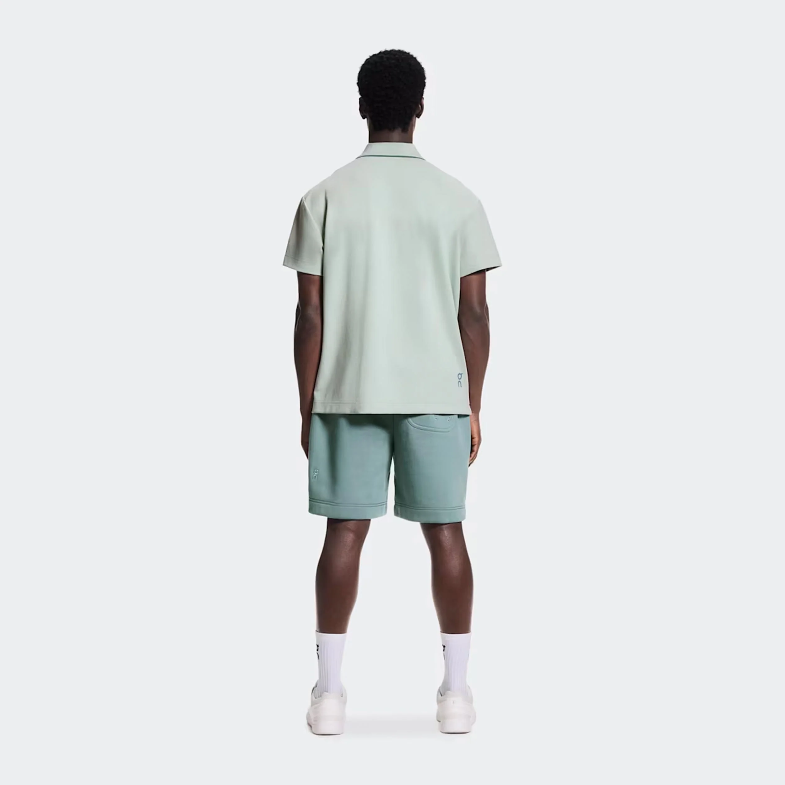 Courtside Polo Herren - mint, salbei - Image 3
