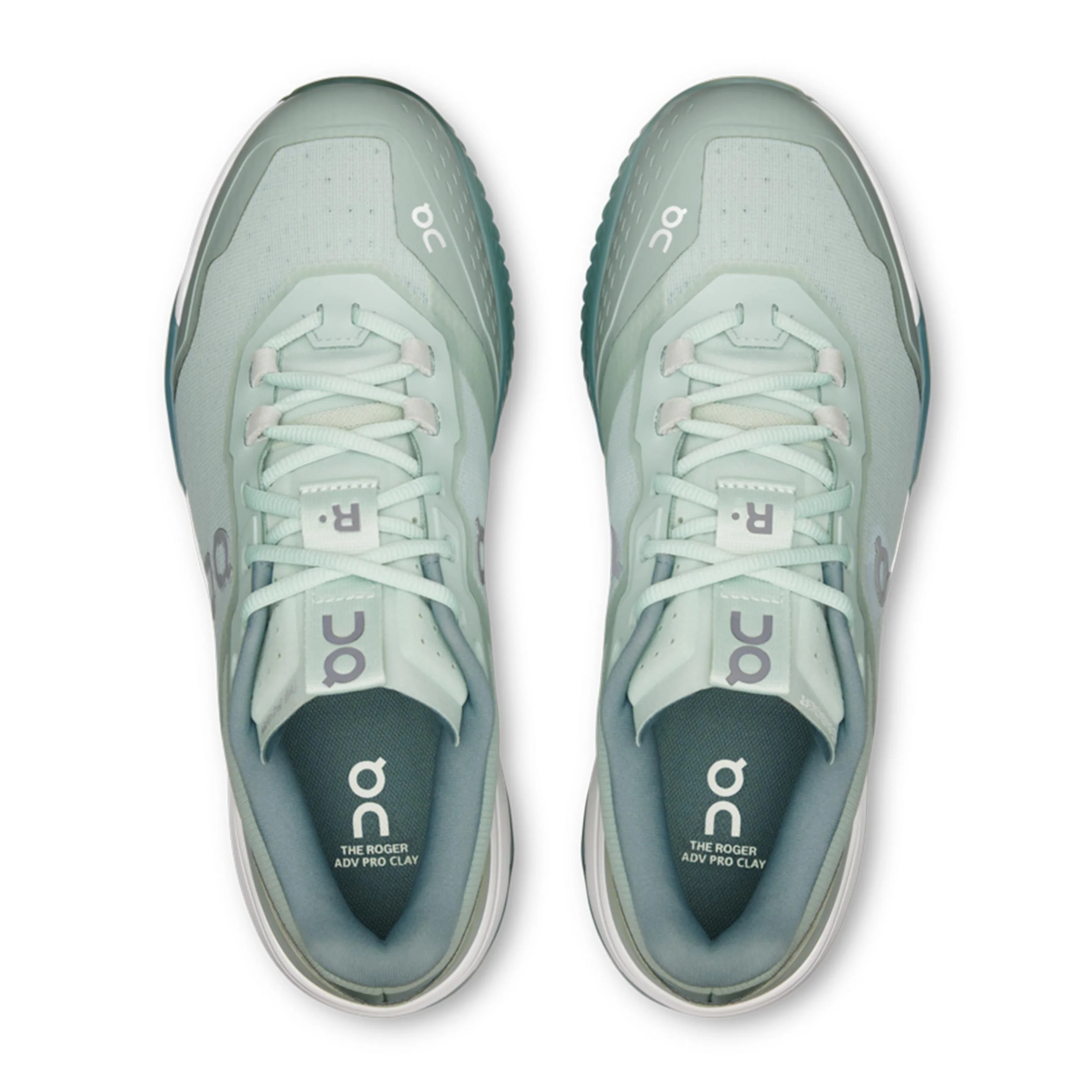 THE ROGER ADV Pro Sandplatzschuh Herren - mint, weiß - Image 3