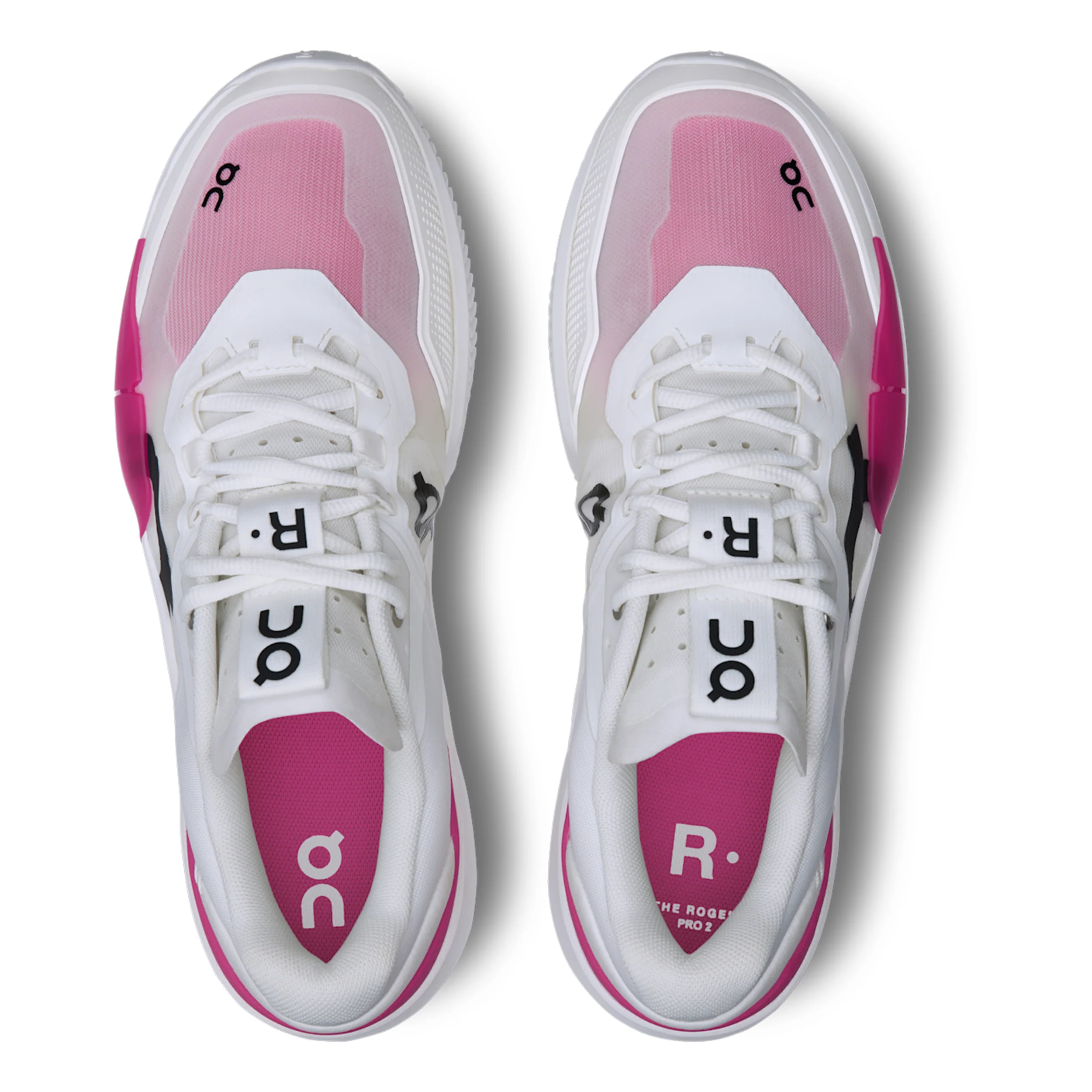 The Roger Pro 2 Allcourtschuh Herren-Weiß,Pink - Image 3