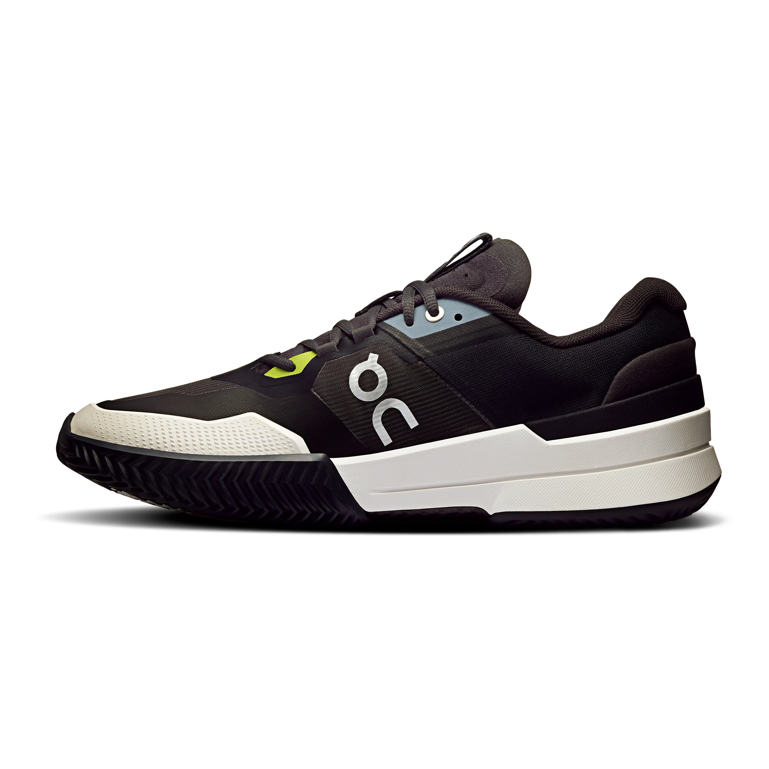 The Roger Pro 2 Sandplatzschuh Herren-Schwarz,Gelb - Image 2