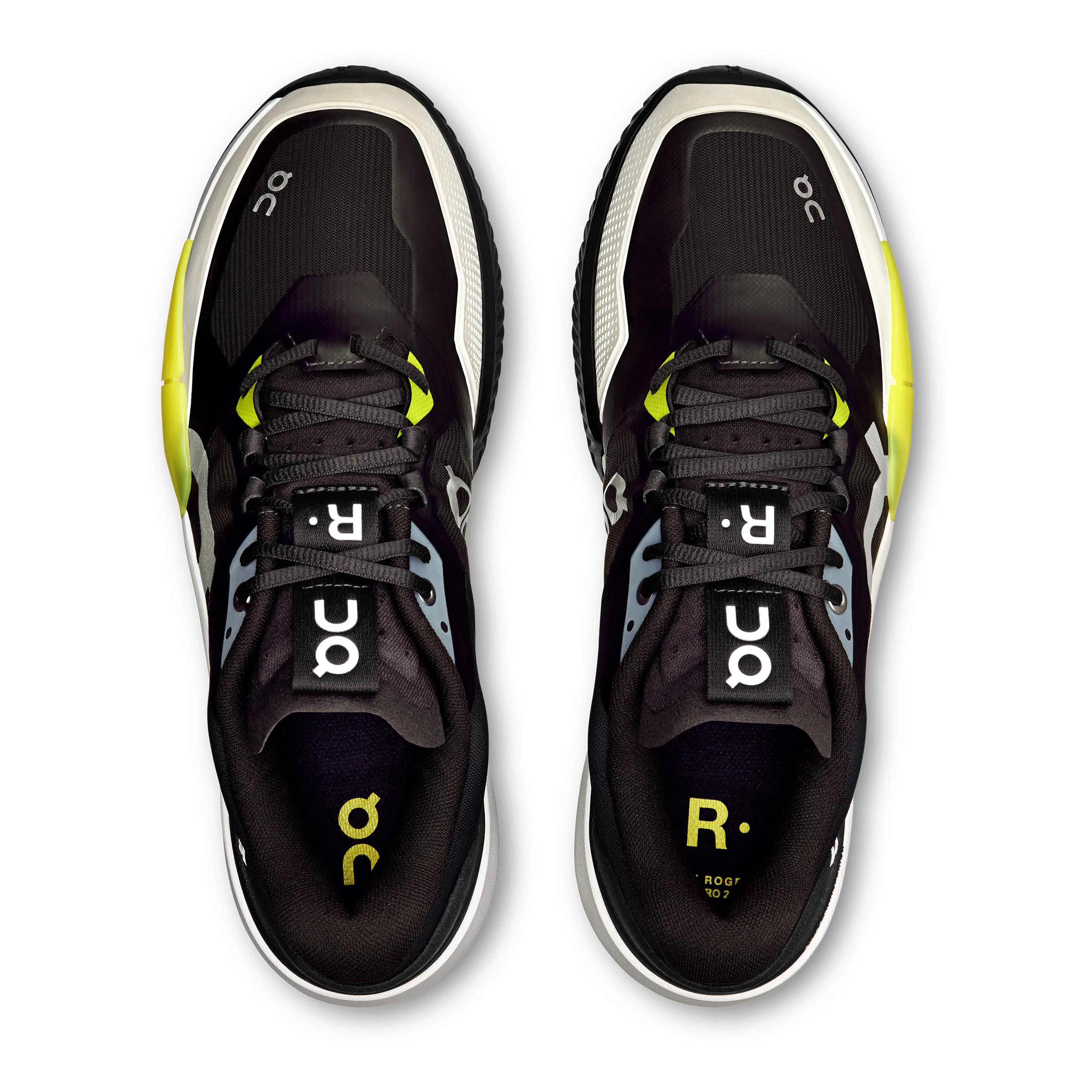 The Roger Pro 2 Sandplatzschuh Herren-Schwarz,Gelb - Image 3