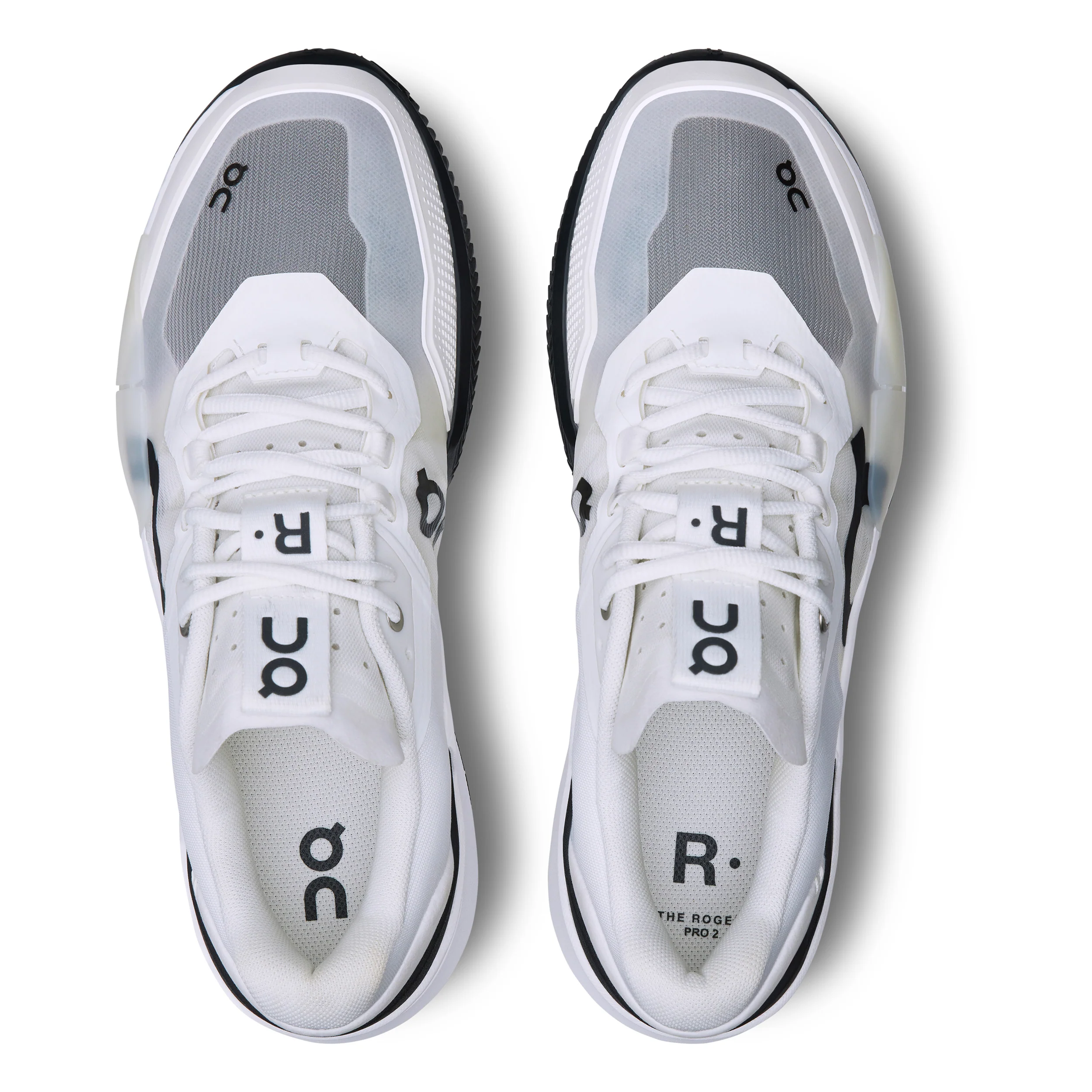 The Roger Pro 2 Sandplatzschuh Herren-Weiß,Schwarz - Image 3