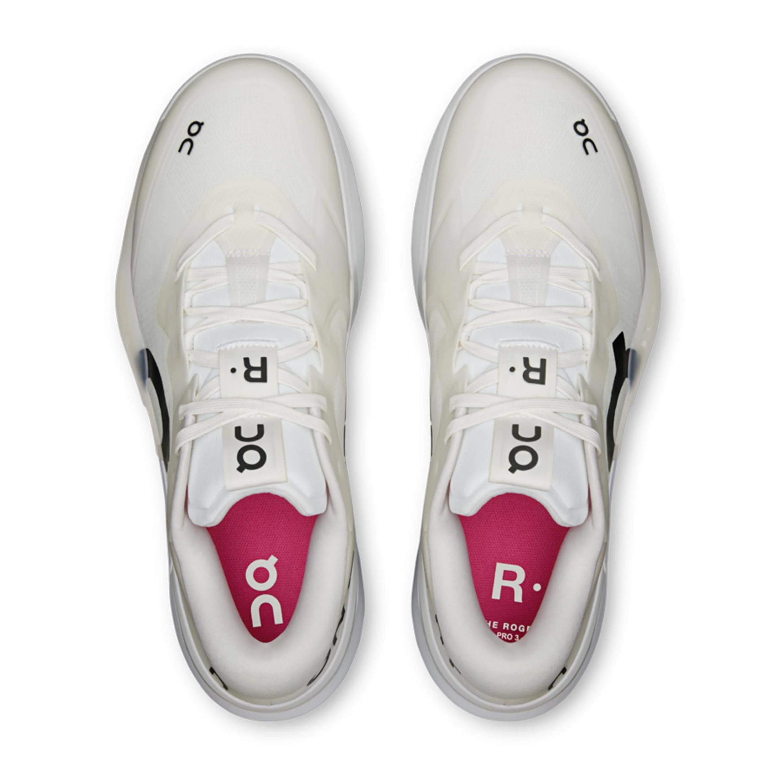 THE ROGER Pro 3 Allcourtschuh Herren - weiß, pink - Image 3