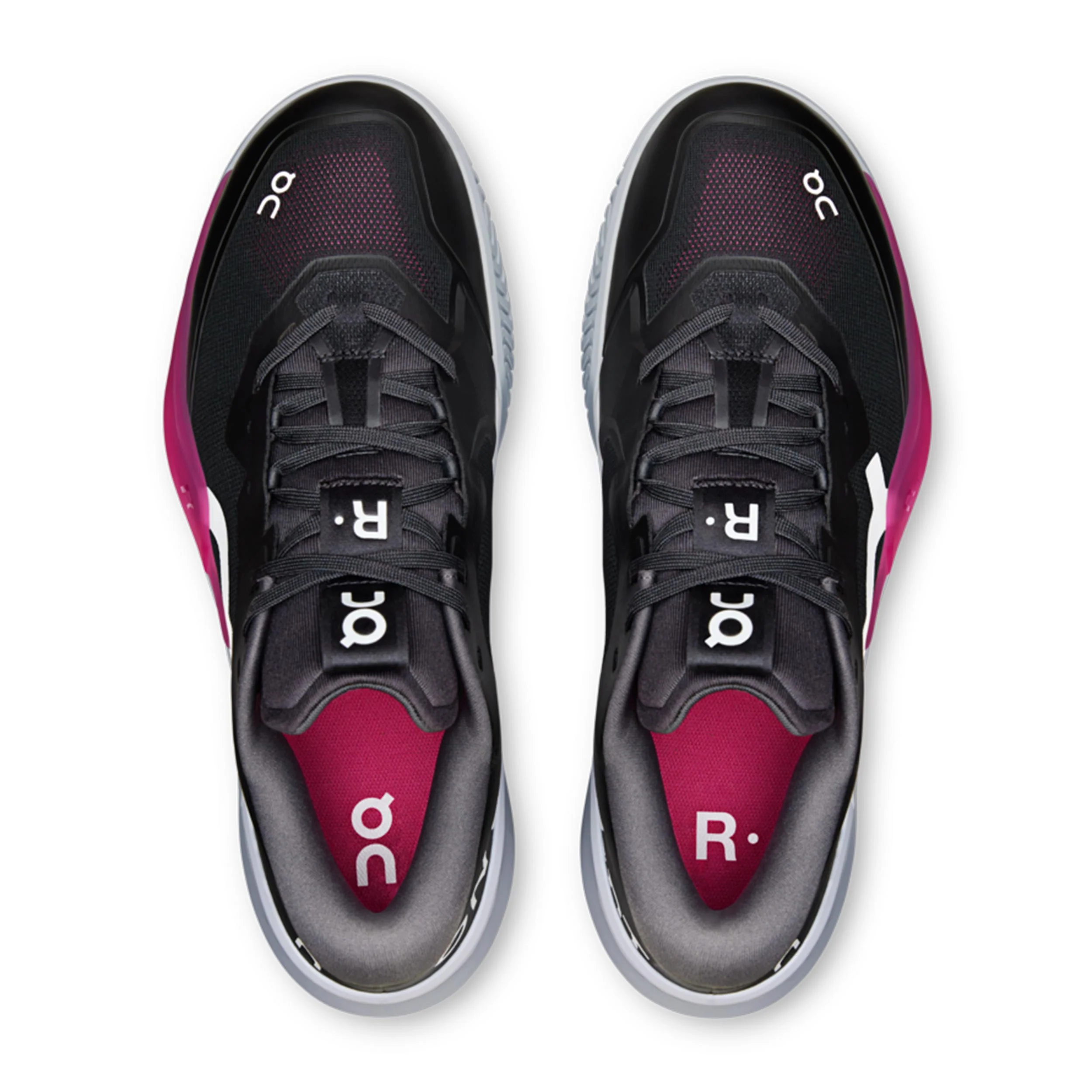 THE ROGER Pro 3 Sandplatzschuh Herren - schwarz, pink - Image 3
