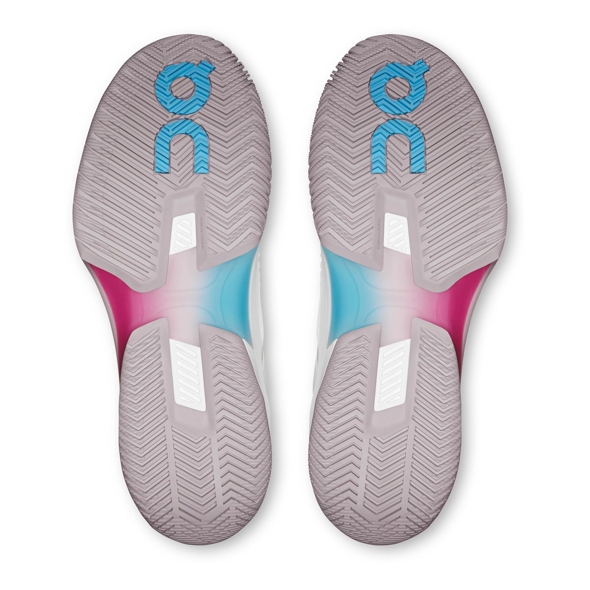 THE ROGER Pro Fire Allcourtschuh Herren - weiß, pink - Image 4