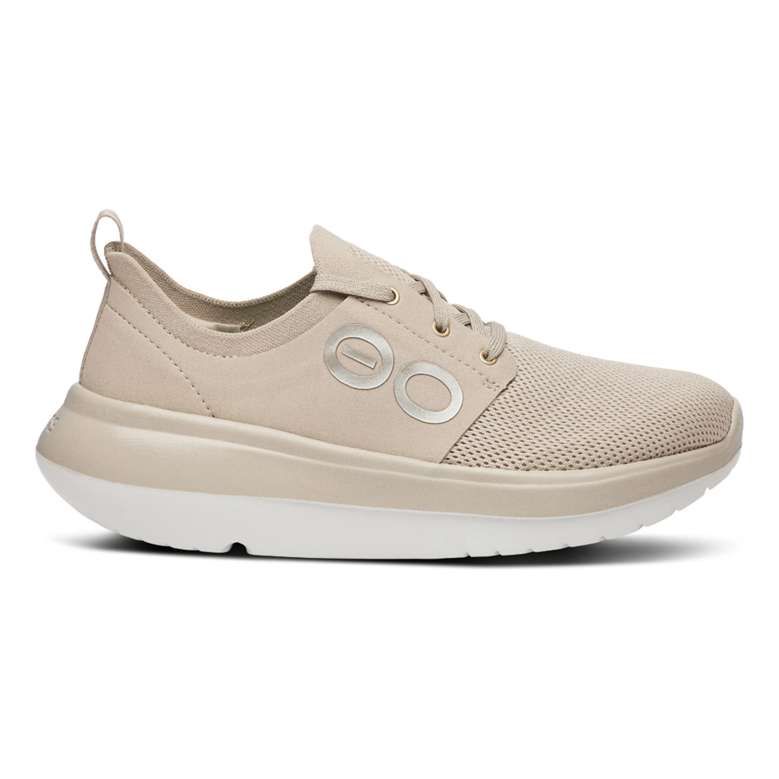 OOmy Stride Recoveryschuh Damen - weiß, braun
