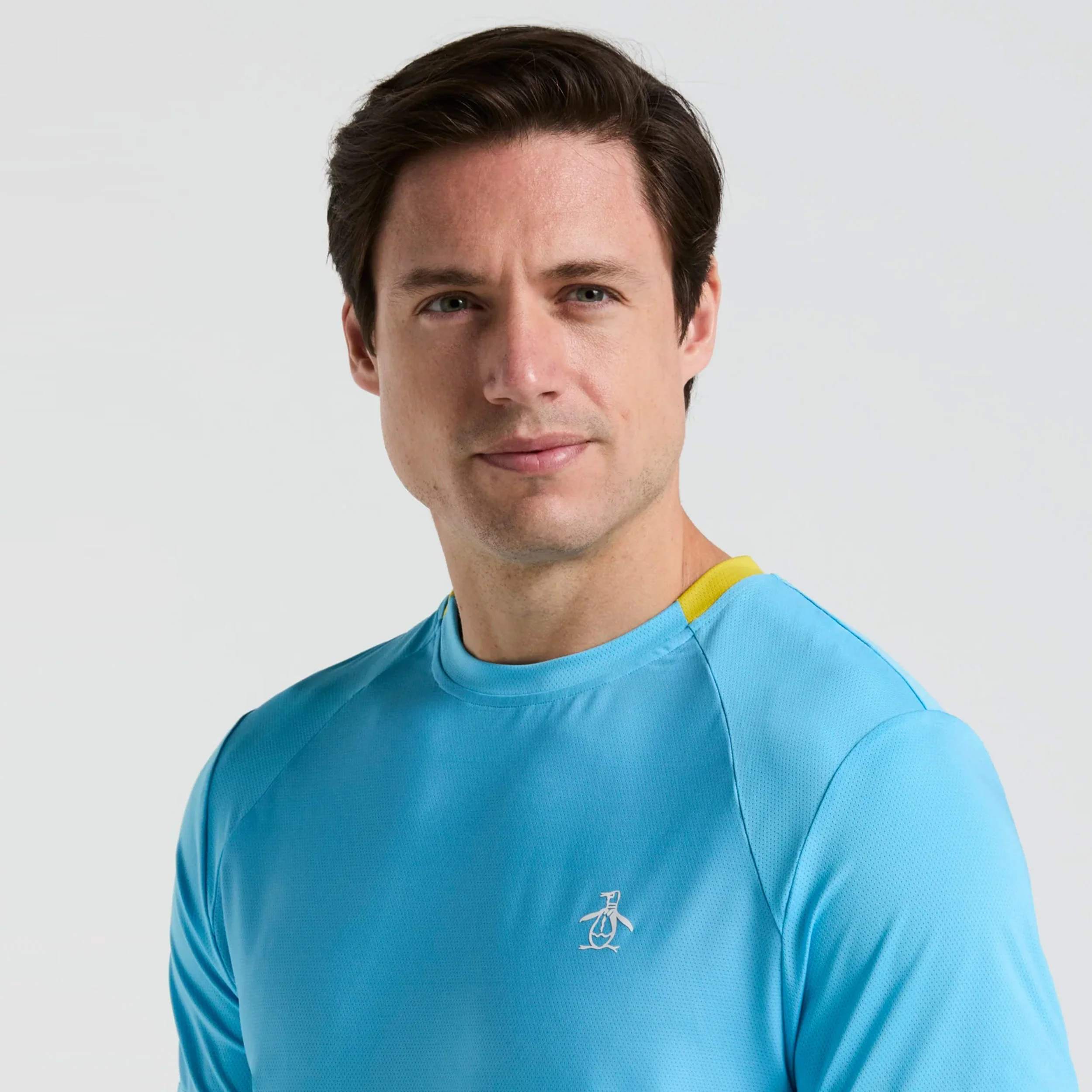 Performance Ombre T-Shirt Herren-Hellblau - Image 3