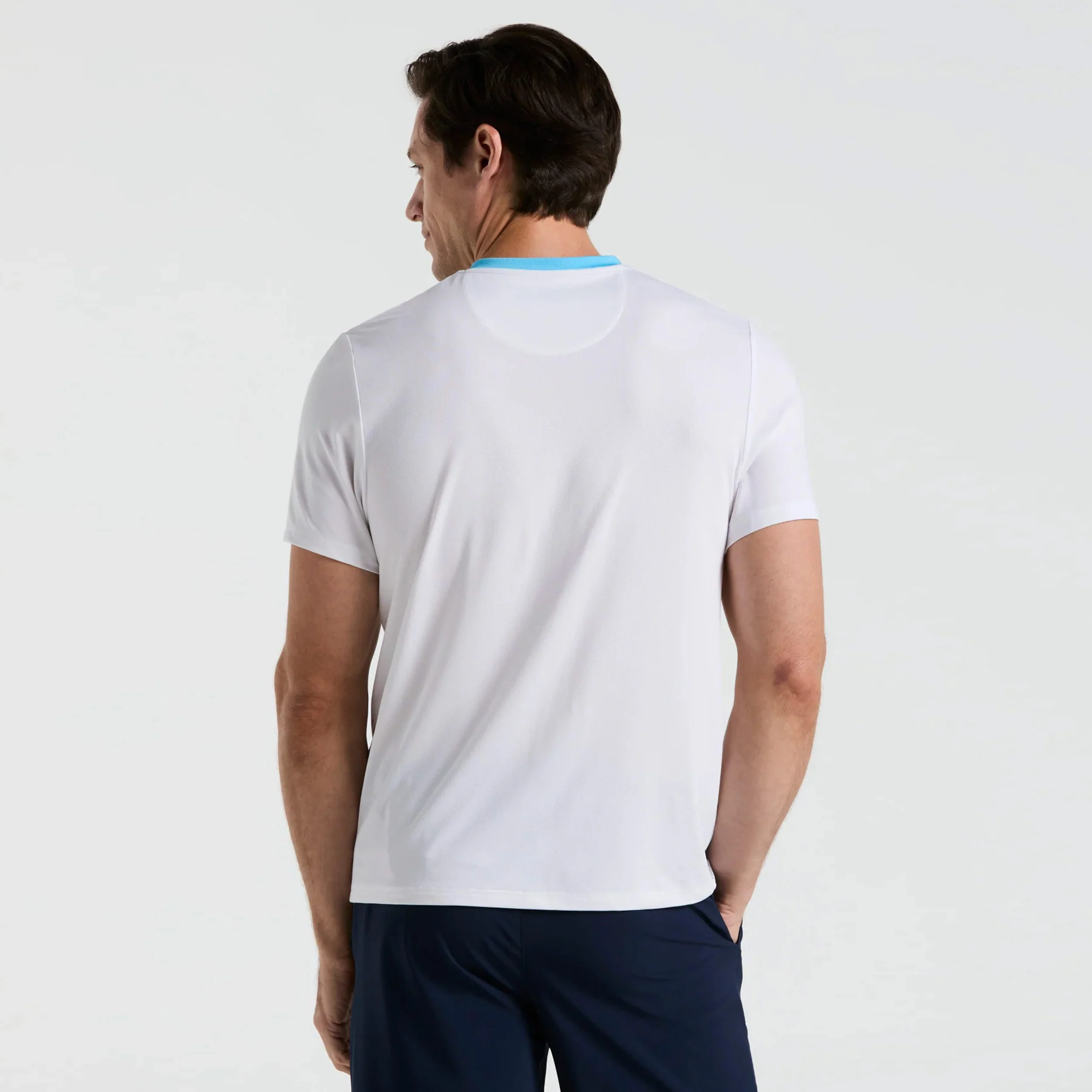 Performance Ombre T-Shirt Herren-Weiß - Image 2