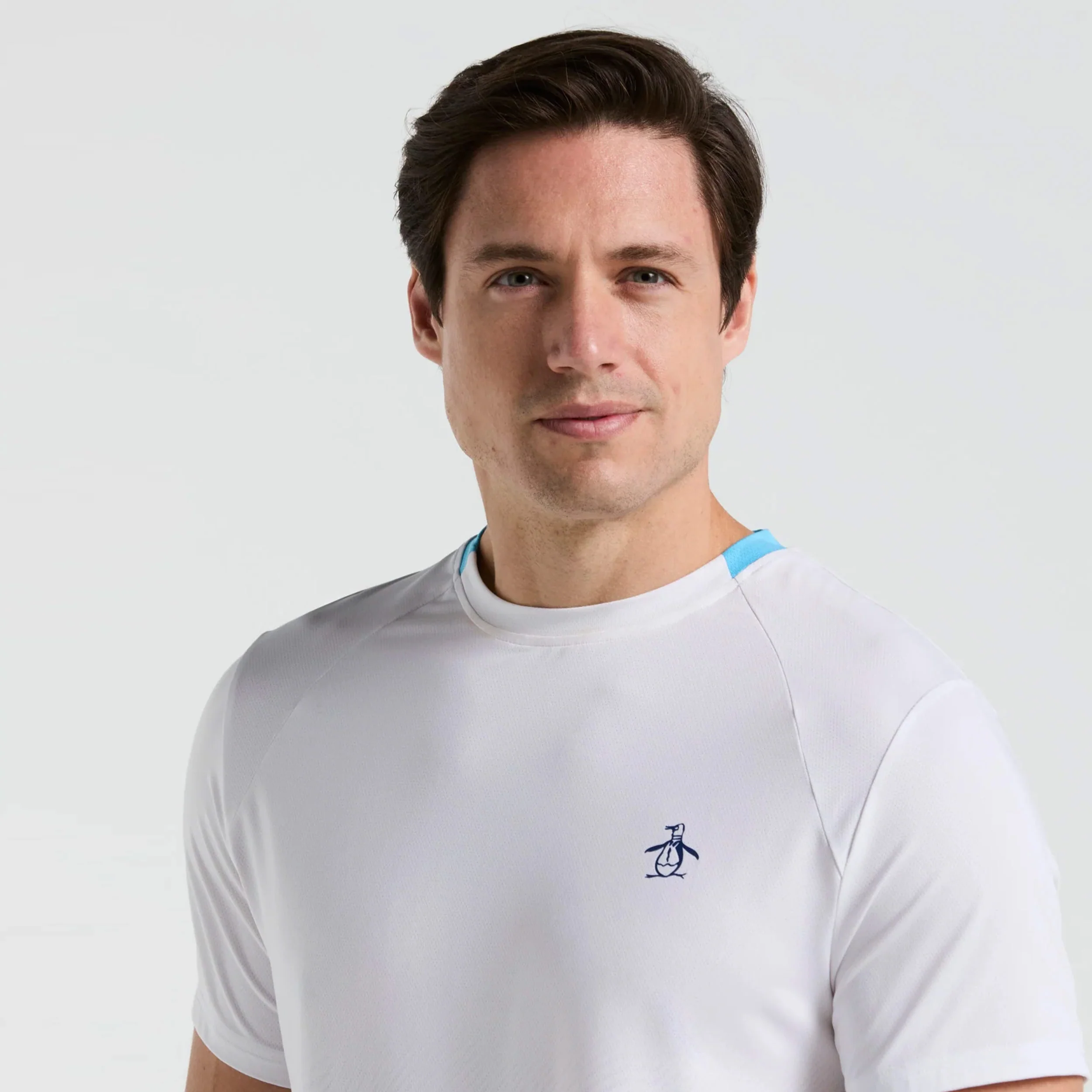 Performance Ombre T-Shirt Herren-Weiß - Image 3