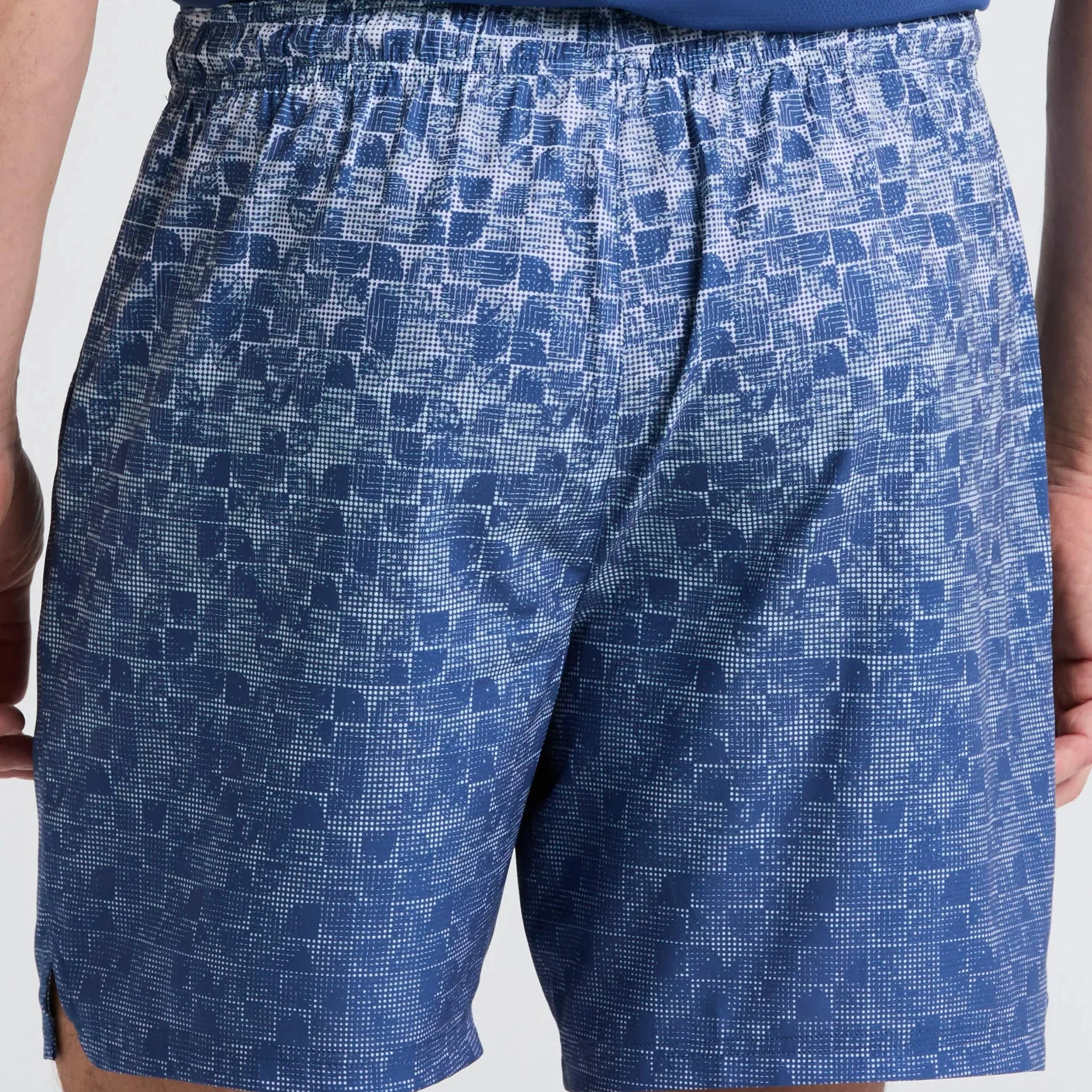 Performance Printed Shorts Herren-Dunkelblau - Image 2