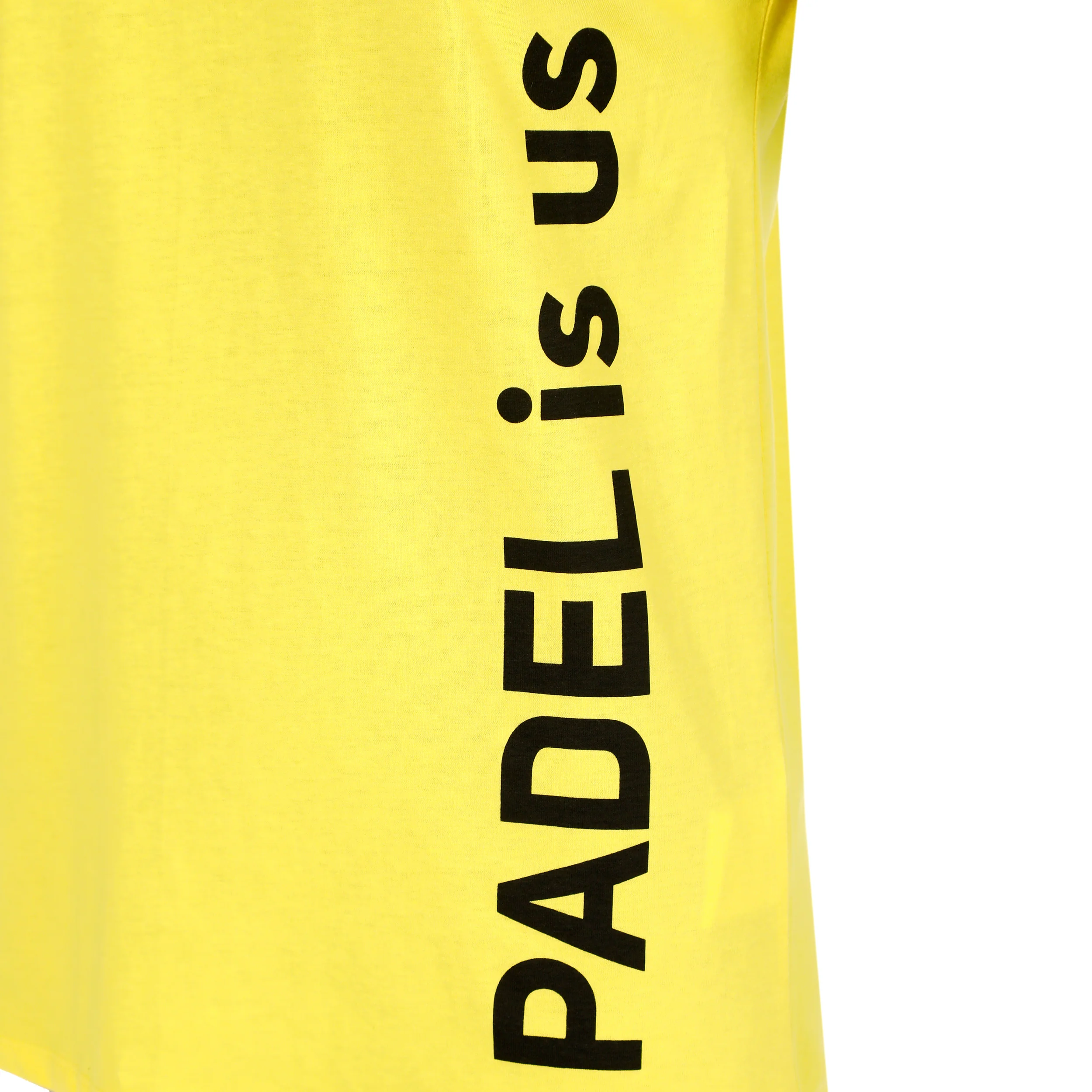 Padel Is Us T-Shirt Damen-Gelb,Schwarz - Image 3