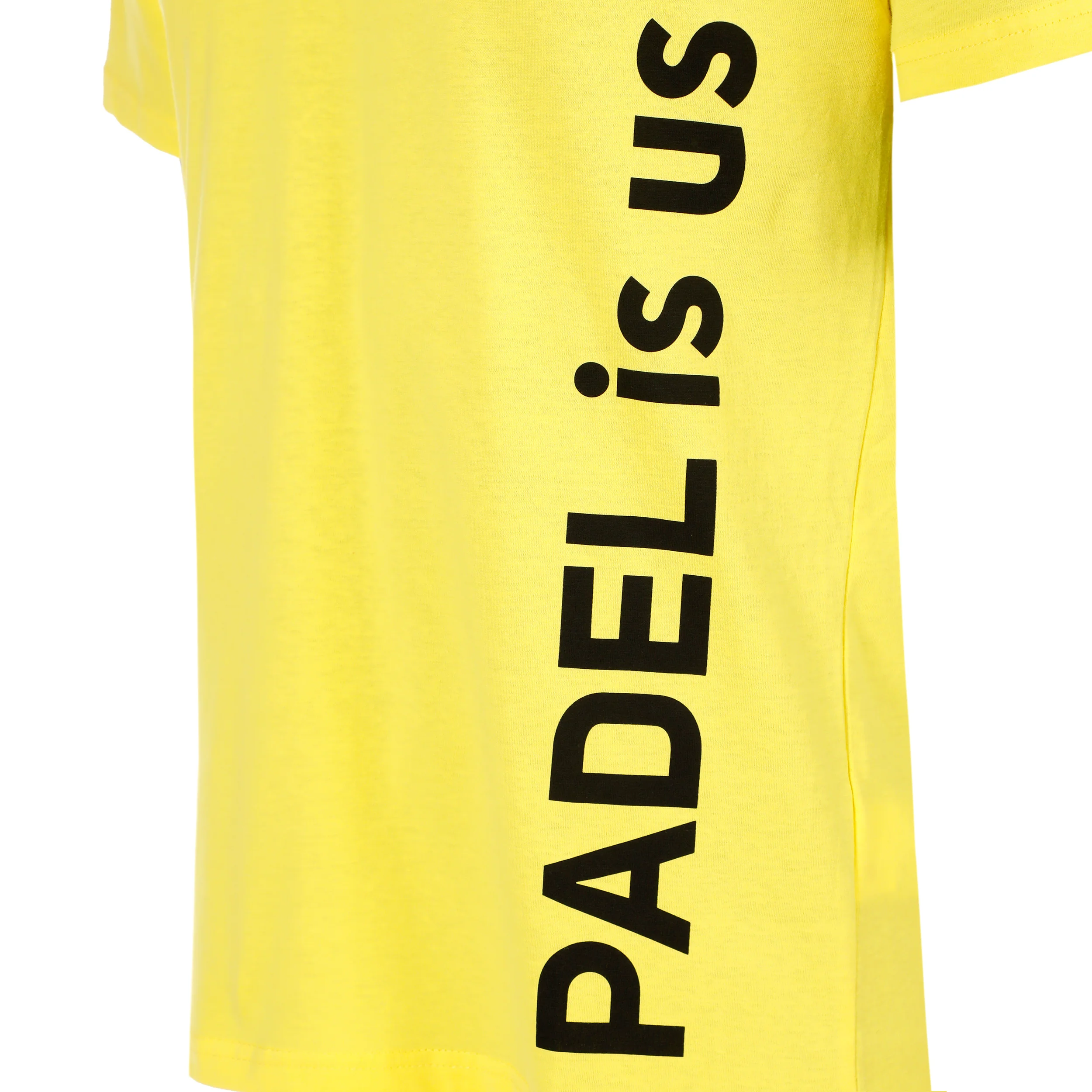 Padel Is Us T-Shirt Herren-Gelb,Schwarz - Image 3