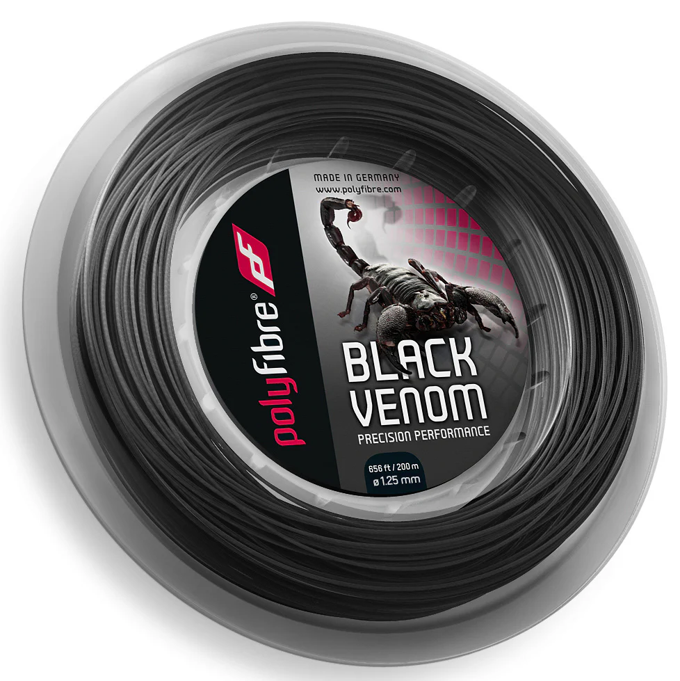 Venom Saitenrolle 200m-Schwarz - Image 2