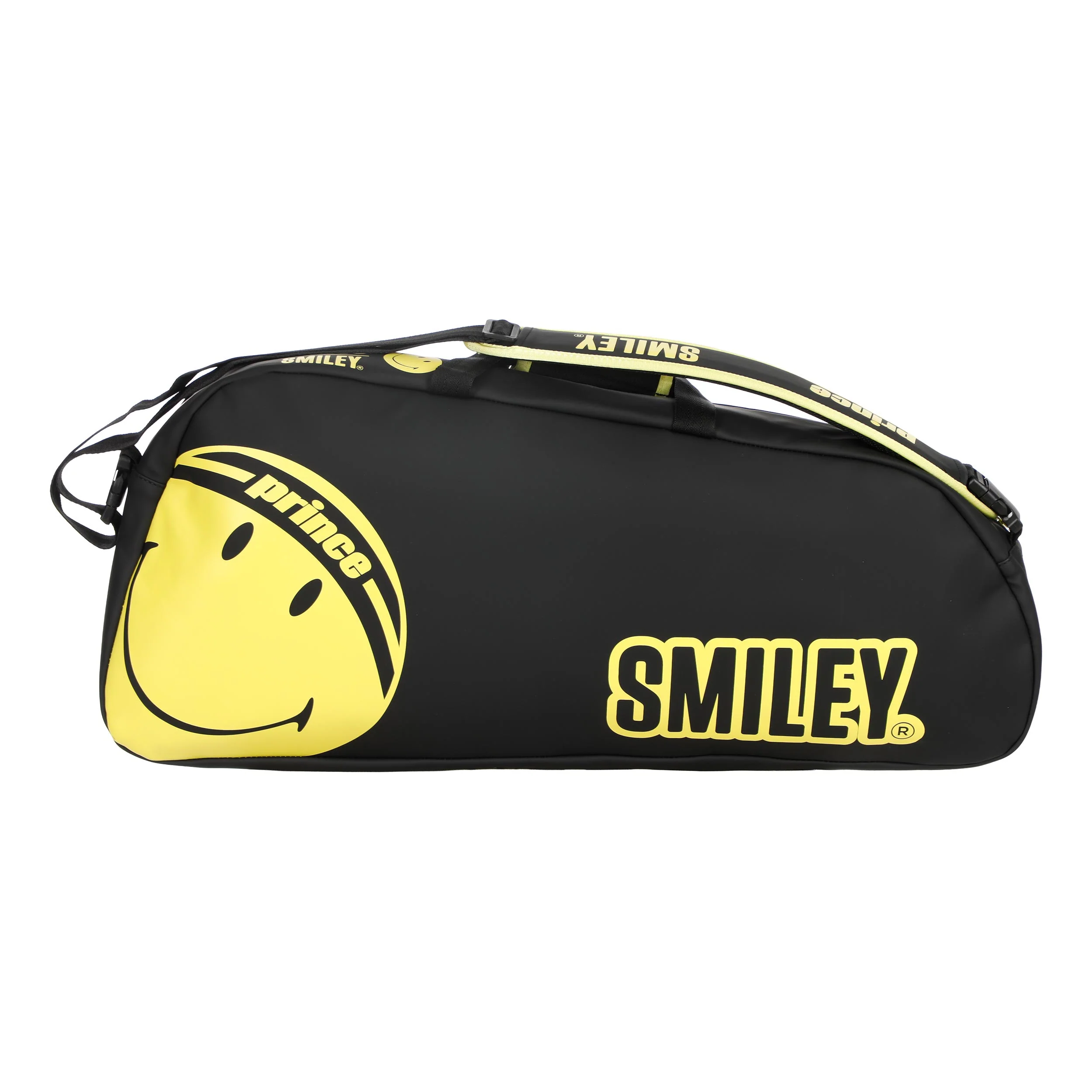 Smiley Schlägertasche 3er - schwarz - Image 3