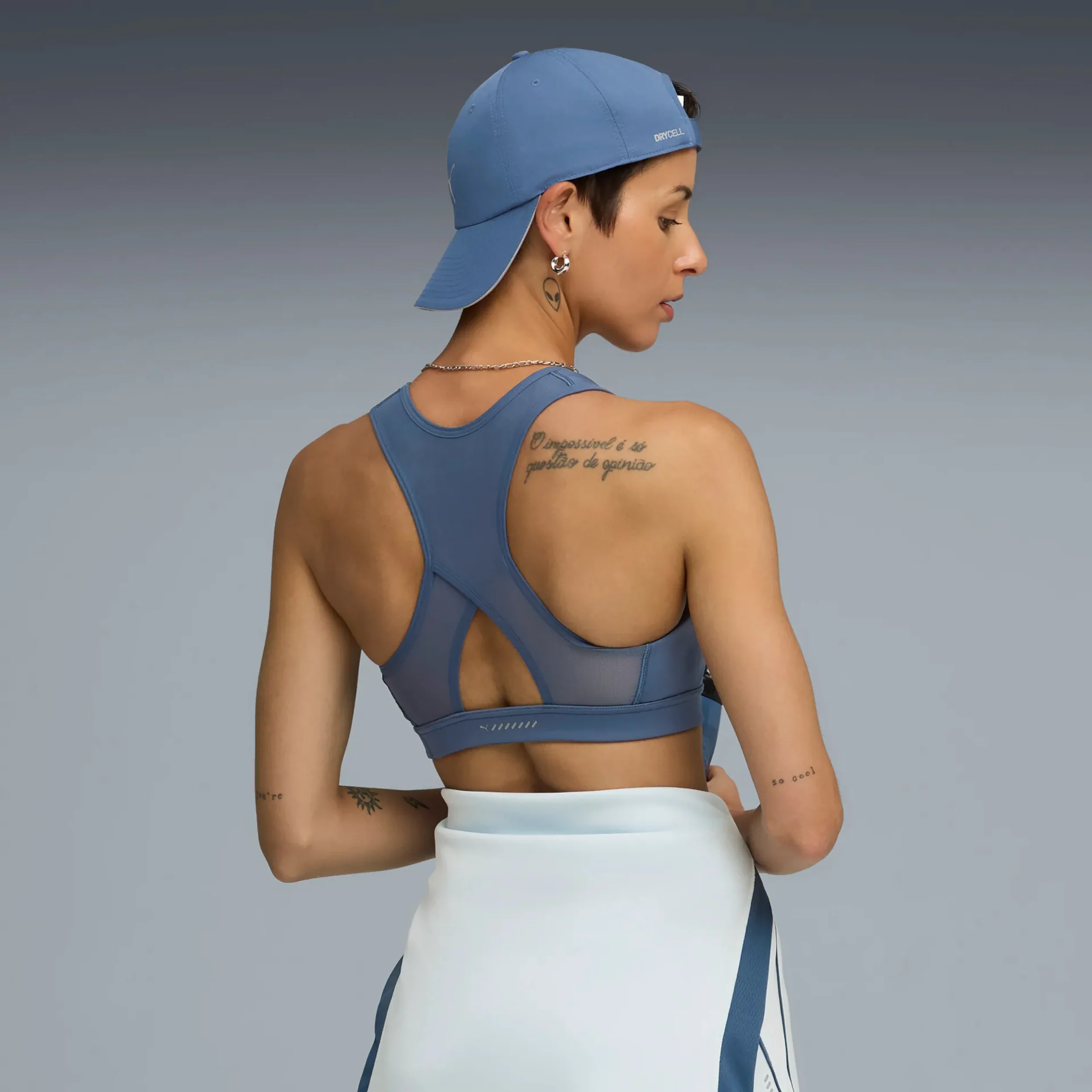 4Keeps Run Sport-BH Damen-blau - Image 2