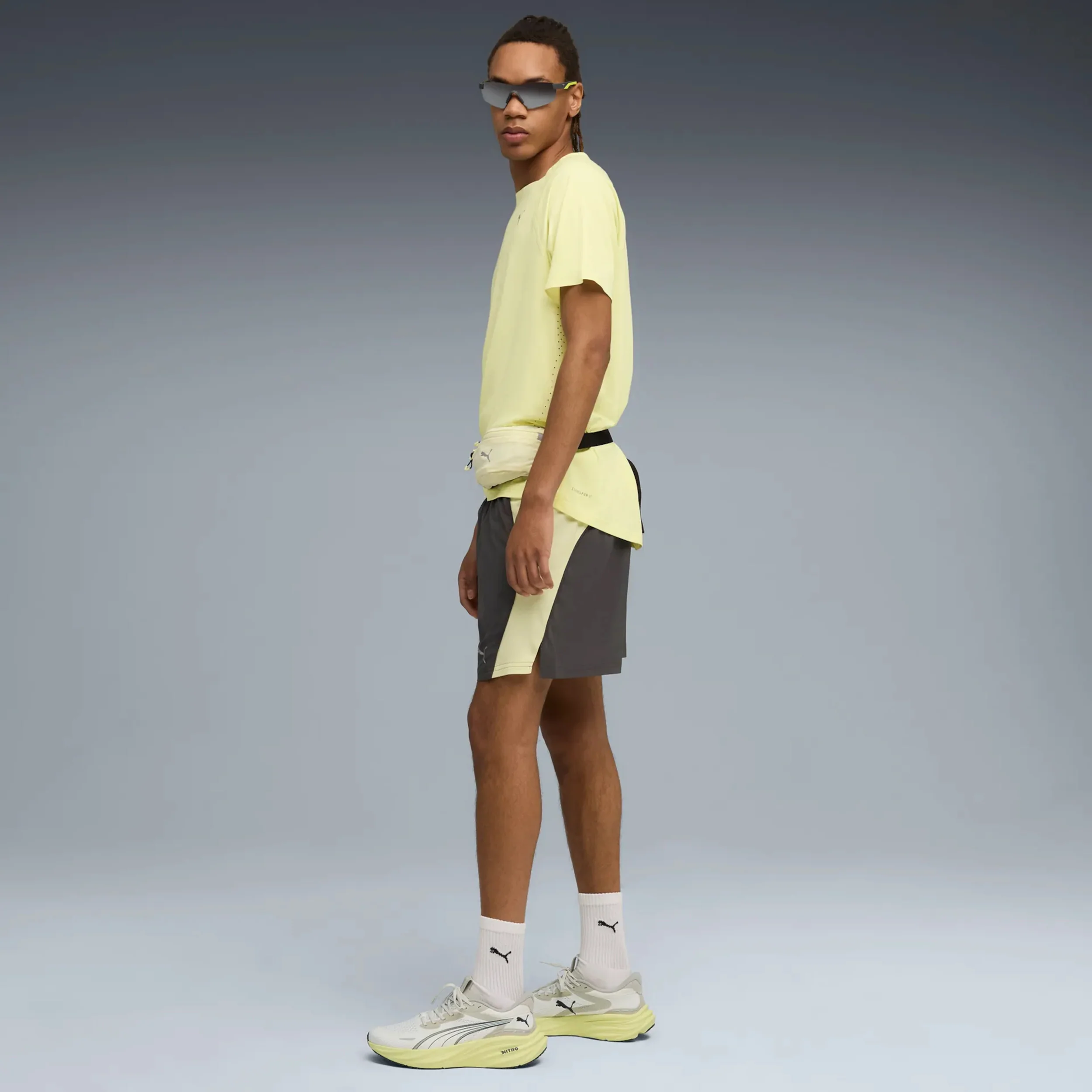Cloudspun Laufshirt Herren-Gelb - Image 4
