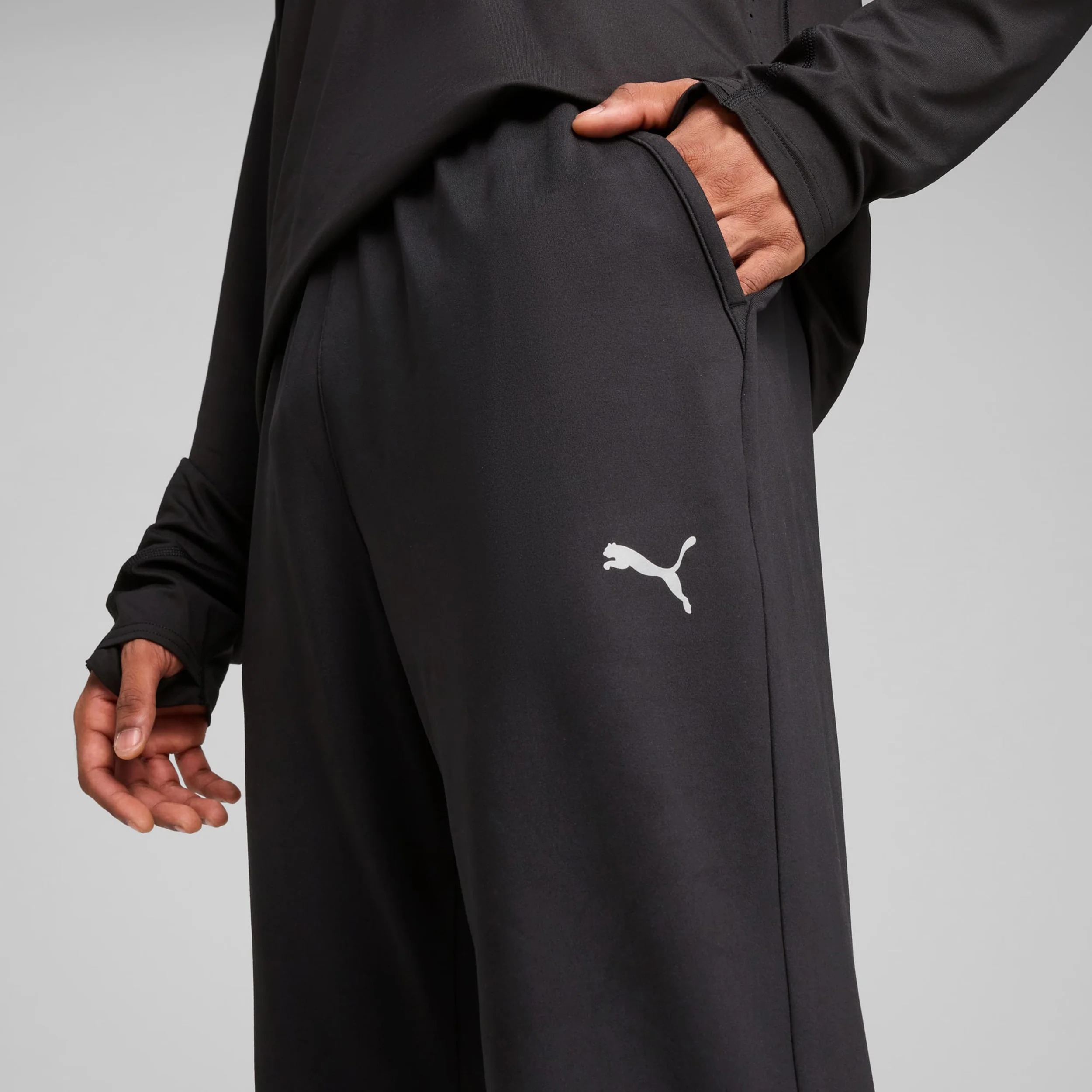 Cloudspun Tapered Laufhose Herren-Schwarz - Image 8