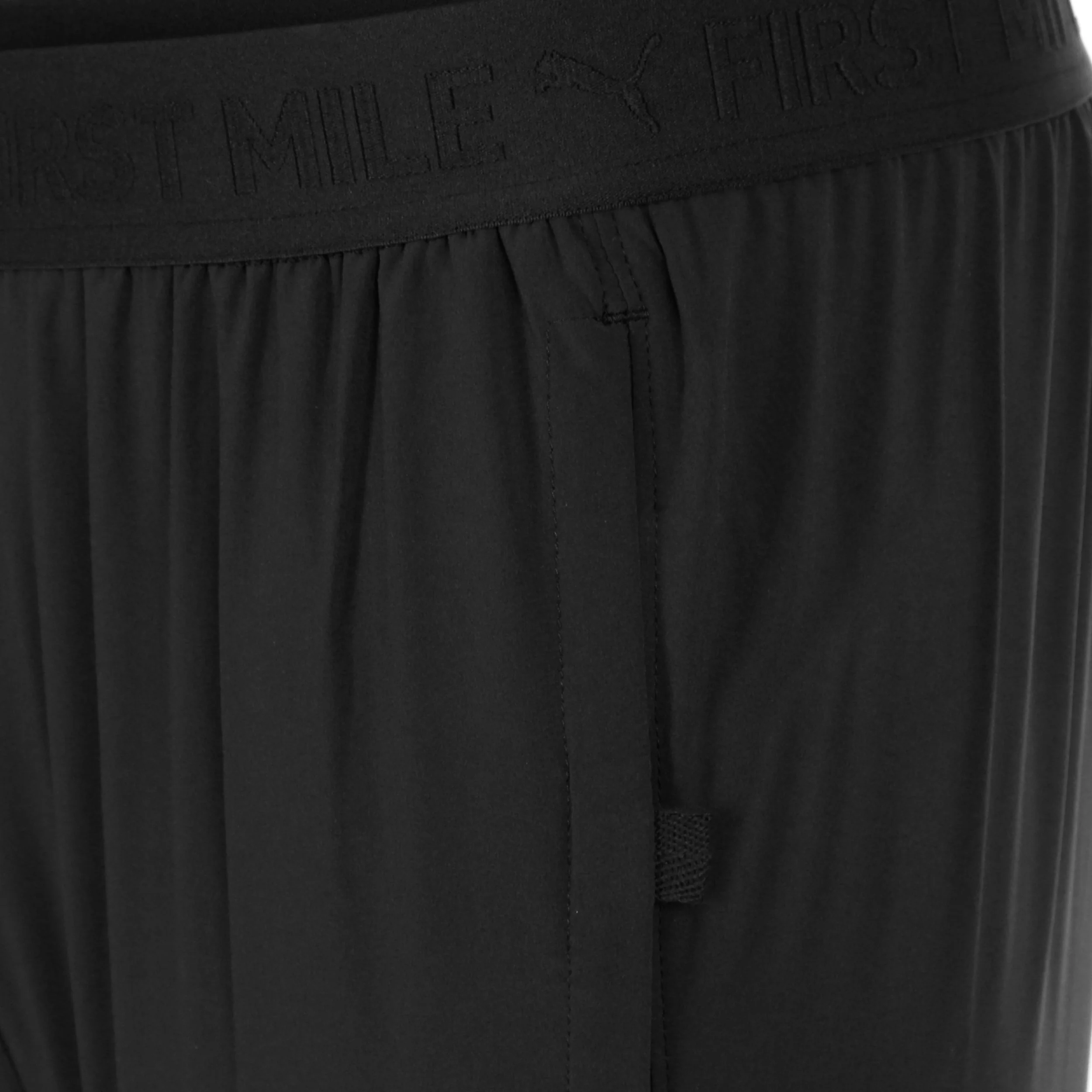 First Mile Laufhose Herren-Schwarz - Image 4