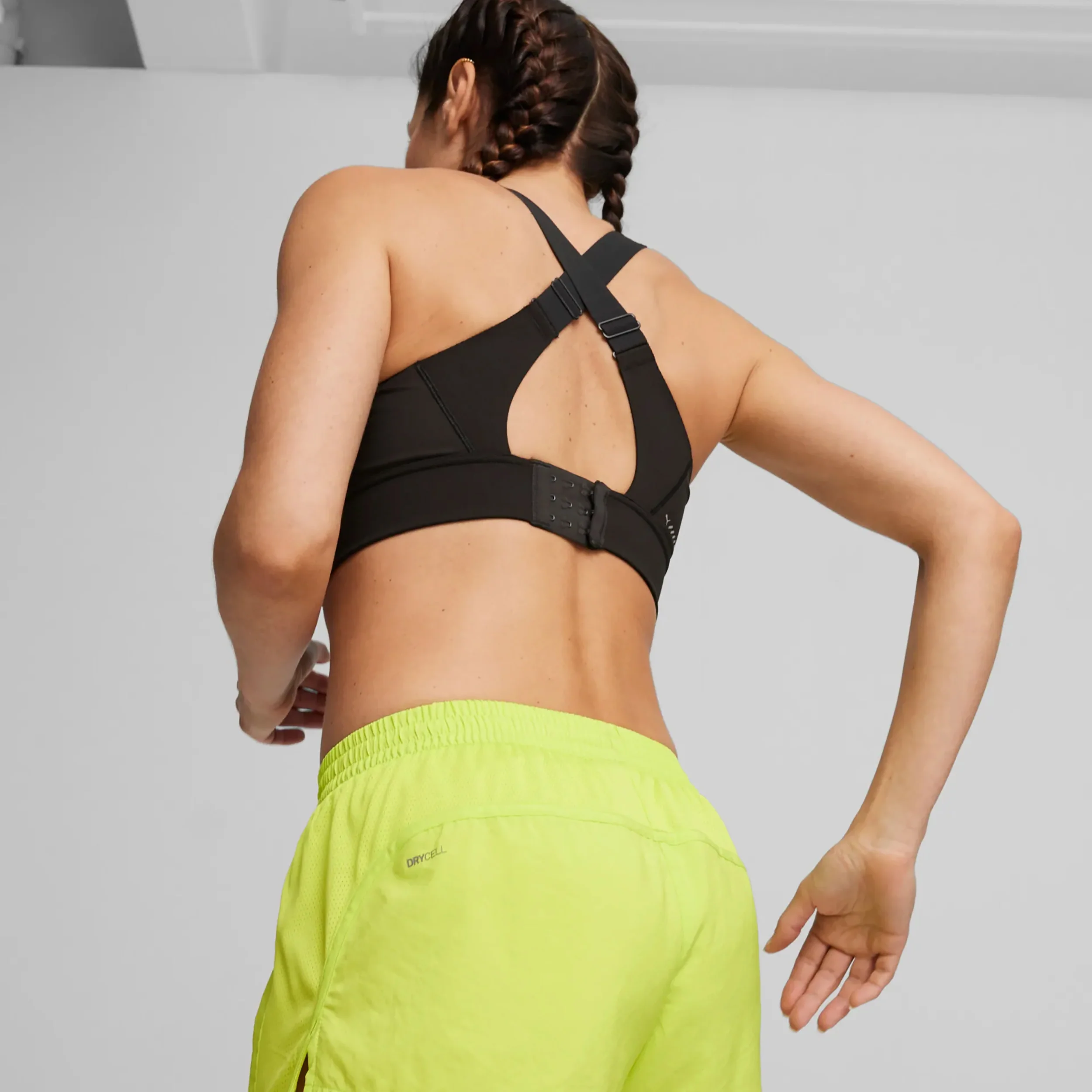 PWRbreathe Sport-BH Damen-Schwarz - Image 3