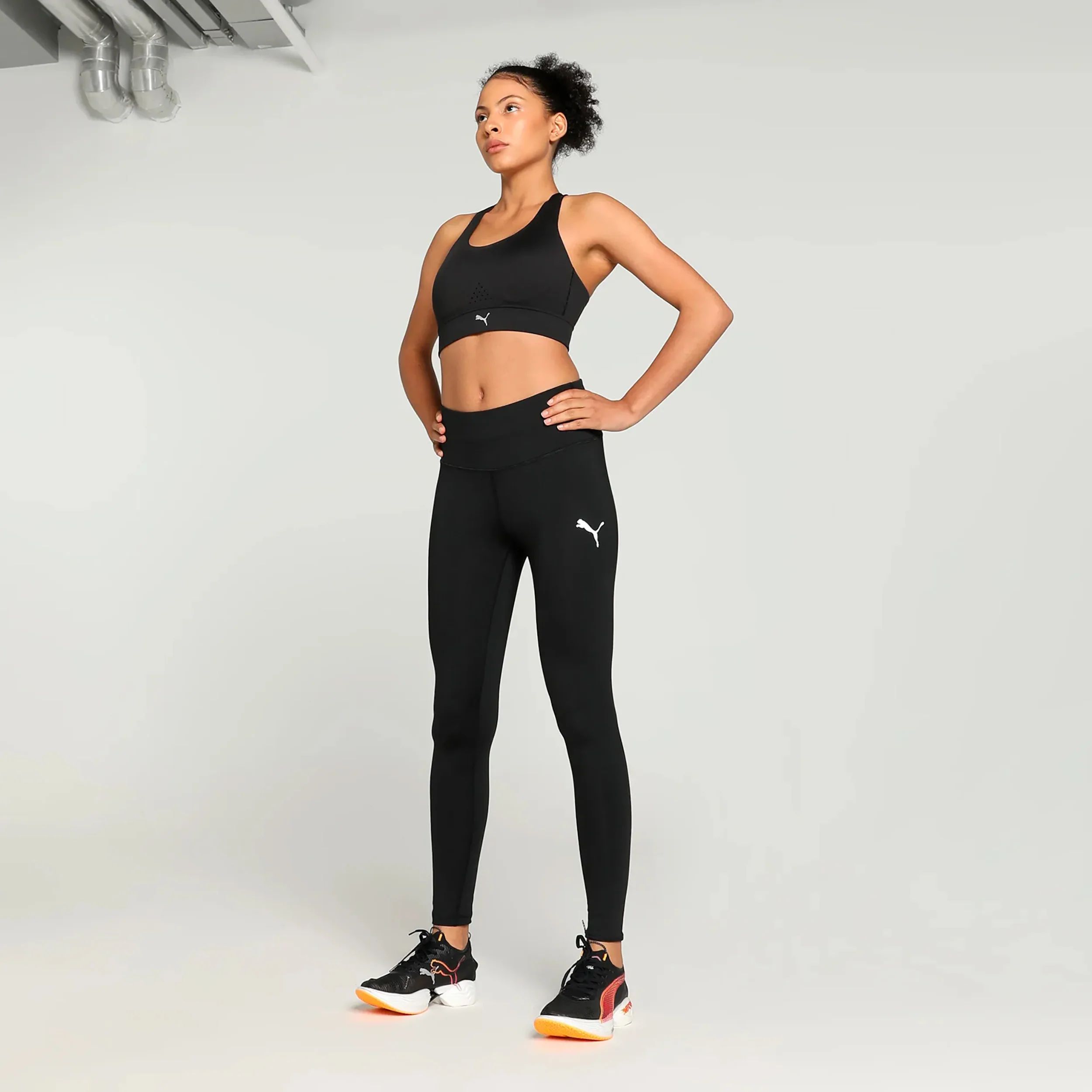 PWRbreathe Sport-BH Damen-Schwarz - Image 5