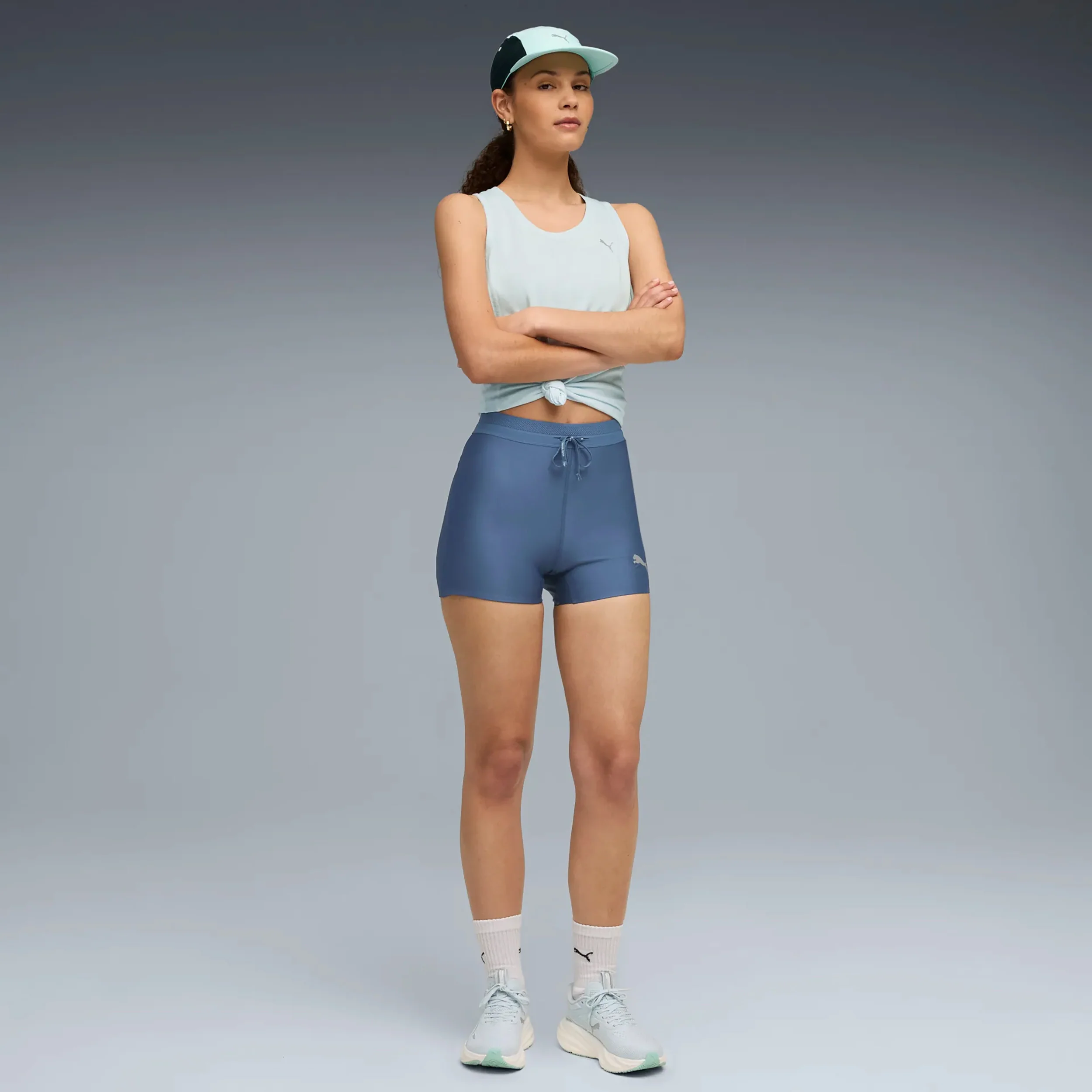 Raceday Ultraform 3in Lauftight Damen-Blau - Image 3