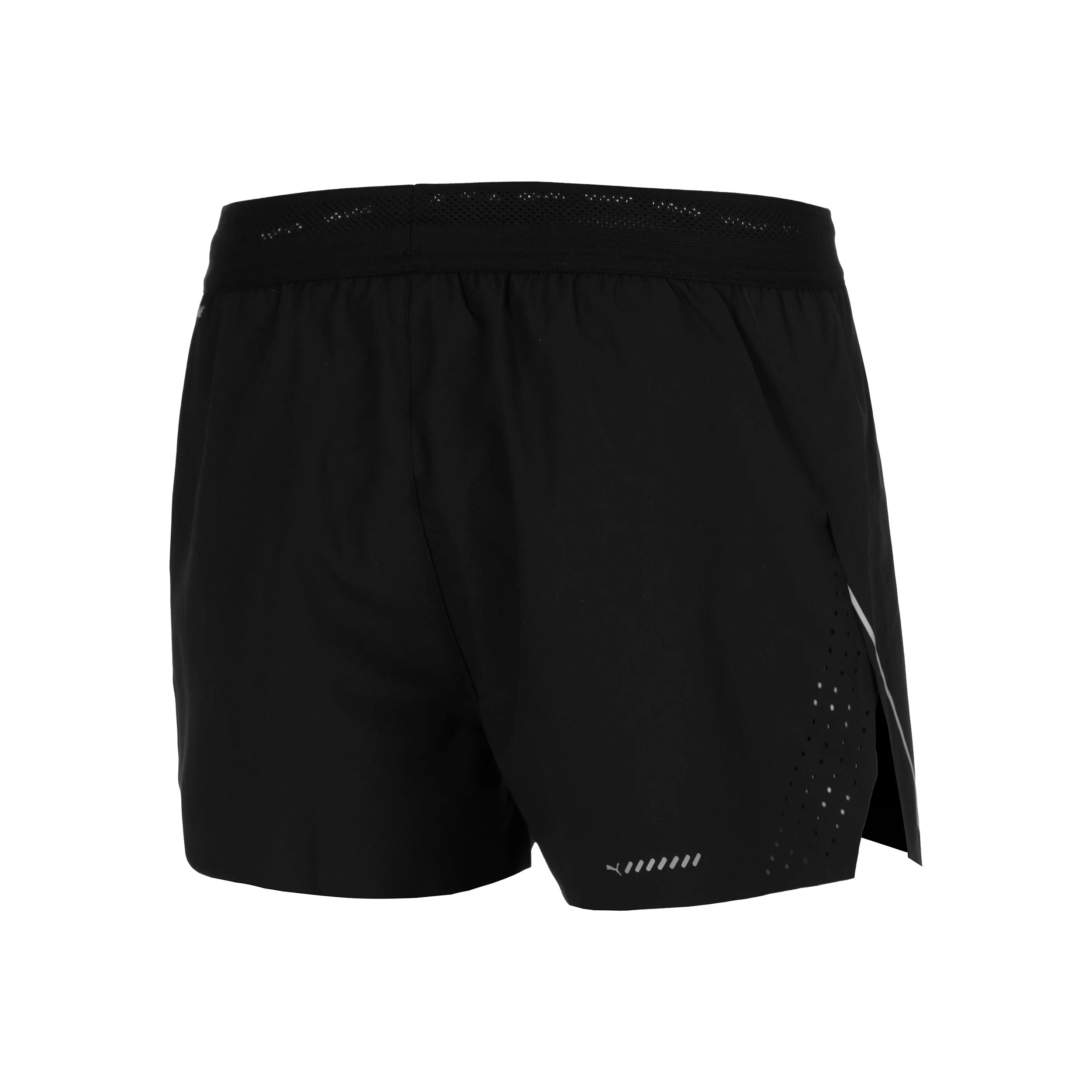 Raceday Ultraweave 3in Split Laufshorts Herren-Schwarz - Image 2