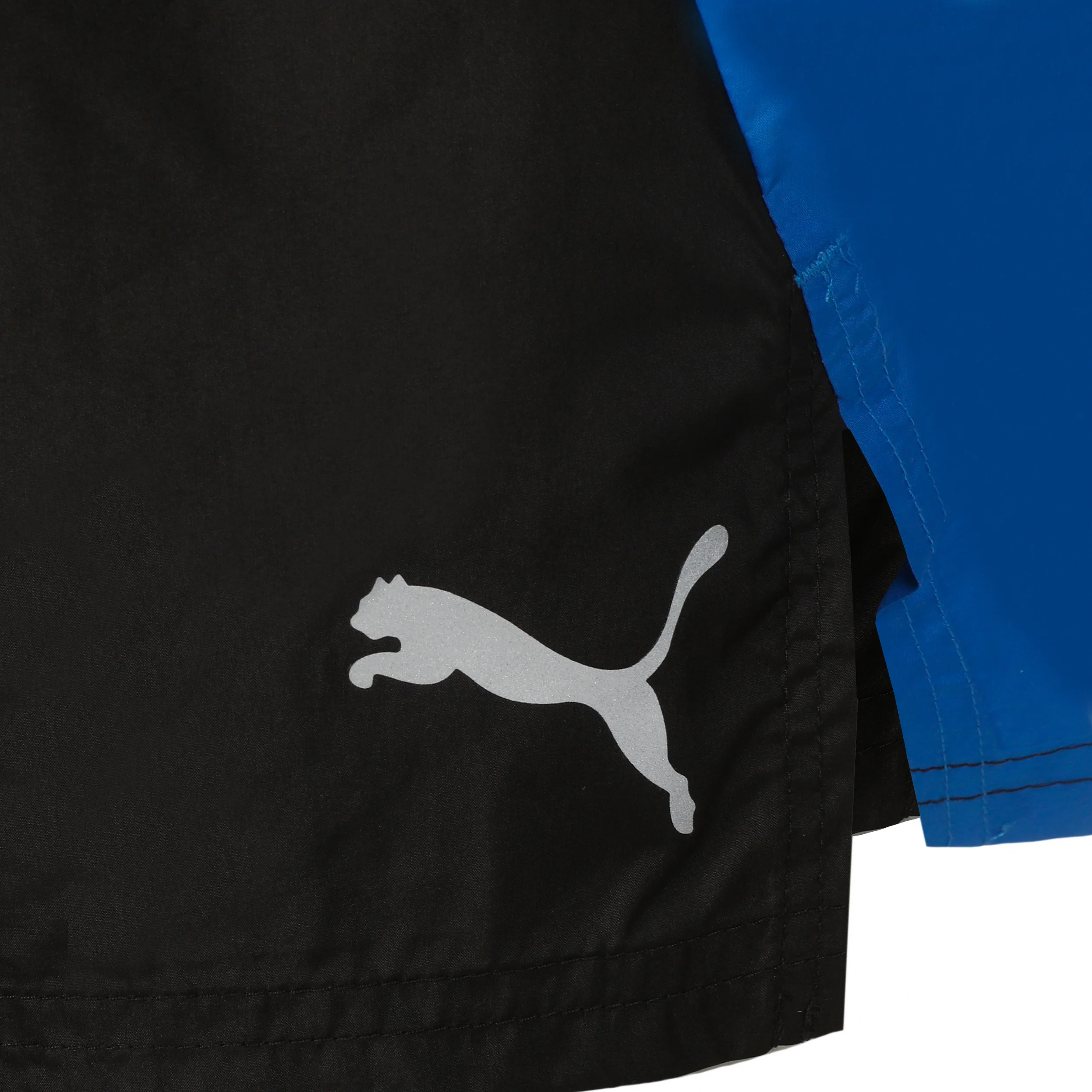 Run 5in Laufshorts Herren-Schwarz,Blau - Image 2