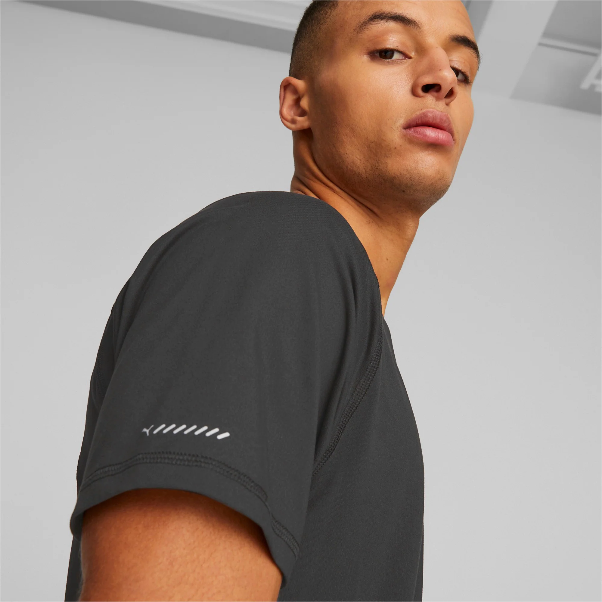 Run Cloudspun Laufshirt Herren-Schwarz - Image 6