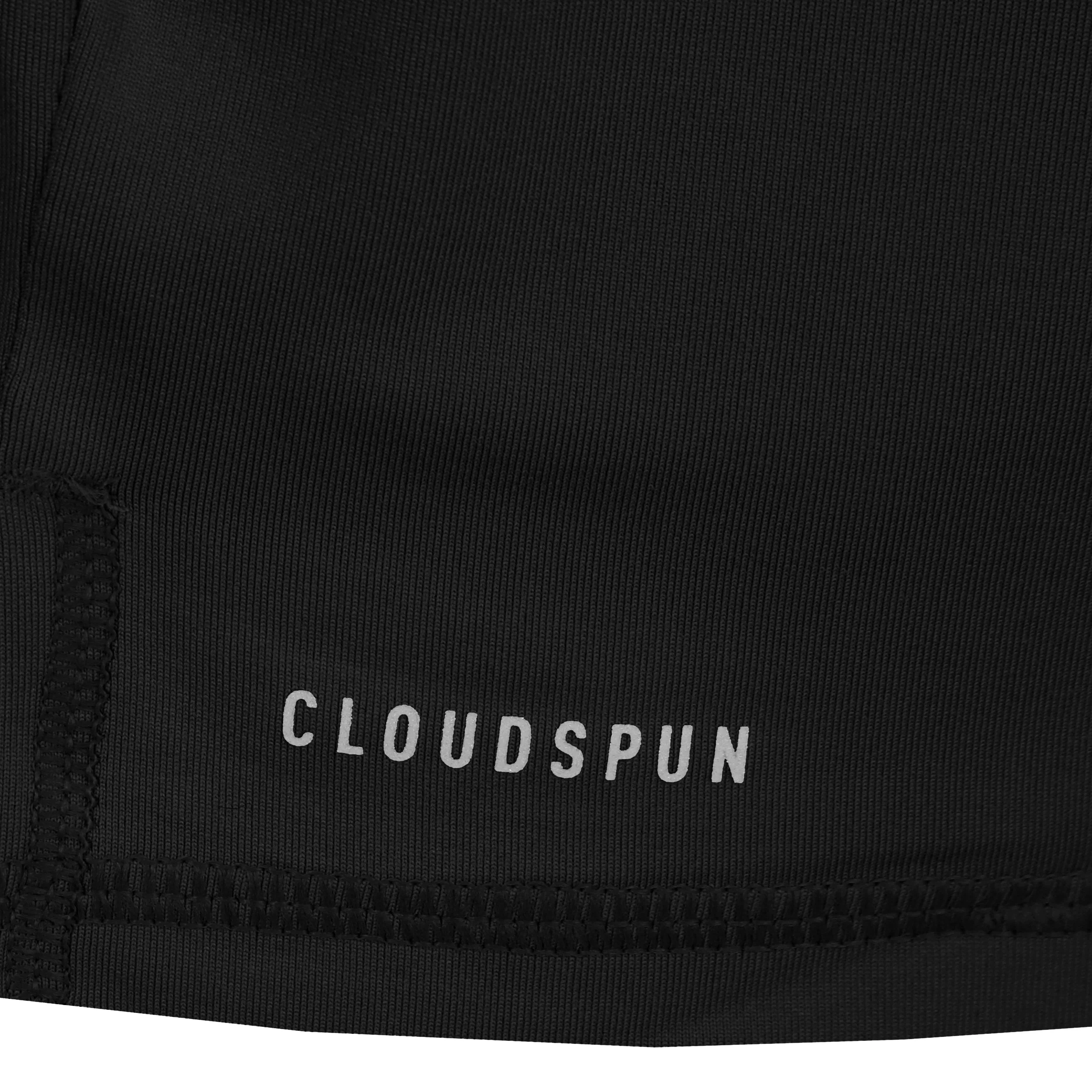 Run Cloudspun Laufshirt Herren-Schwarz - Image 4