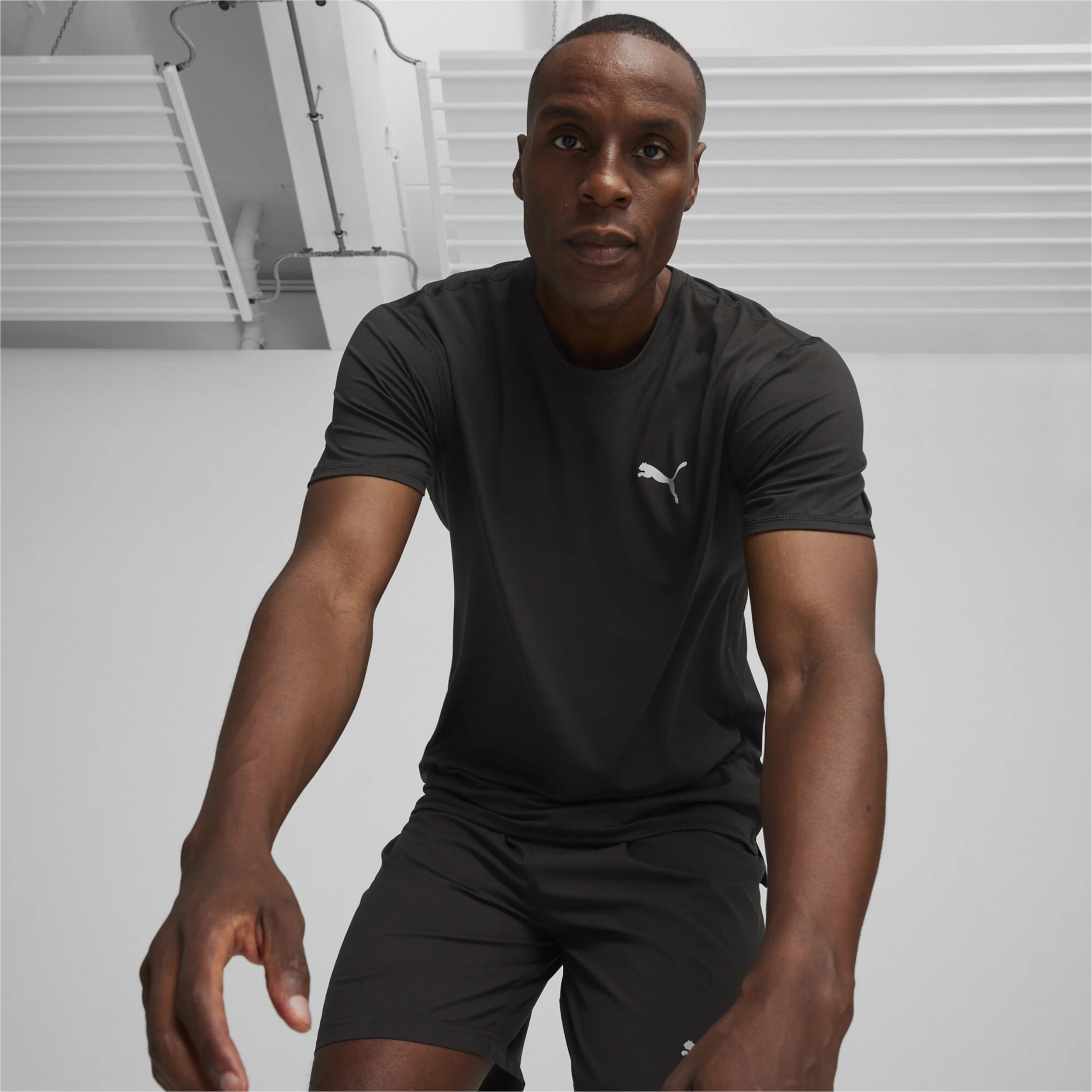 Run Cloudspun Laufshirt Herren-Schwarz - Image 6