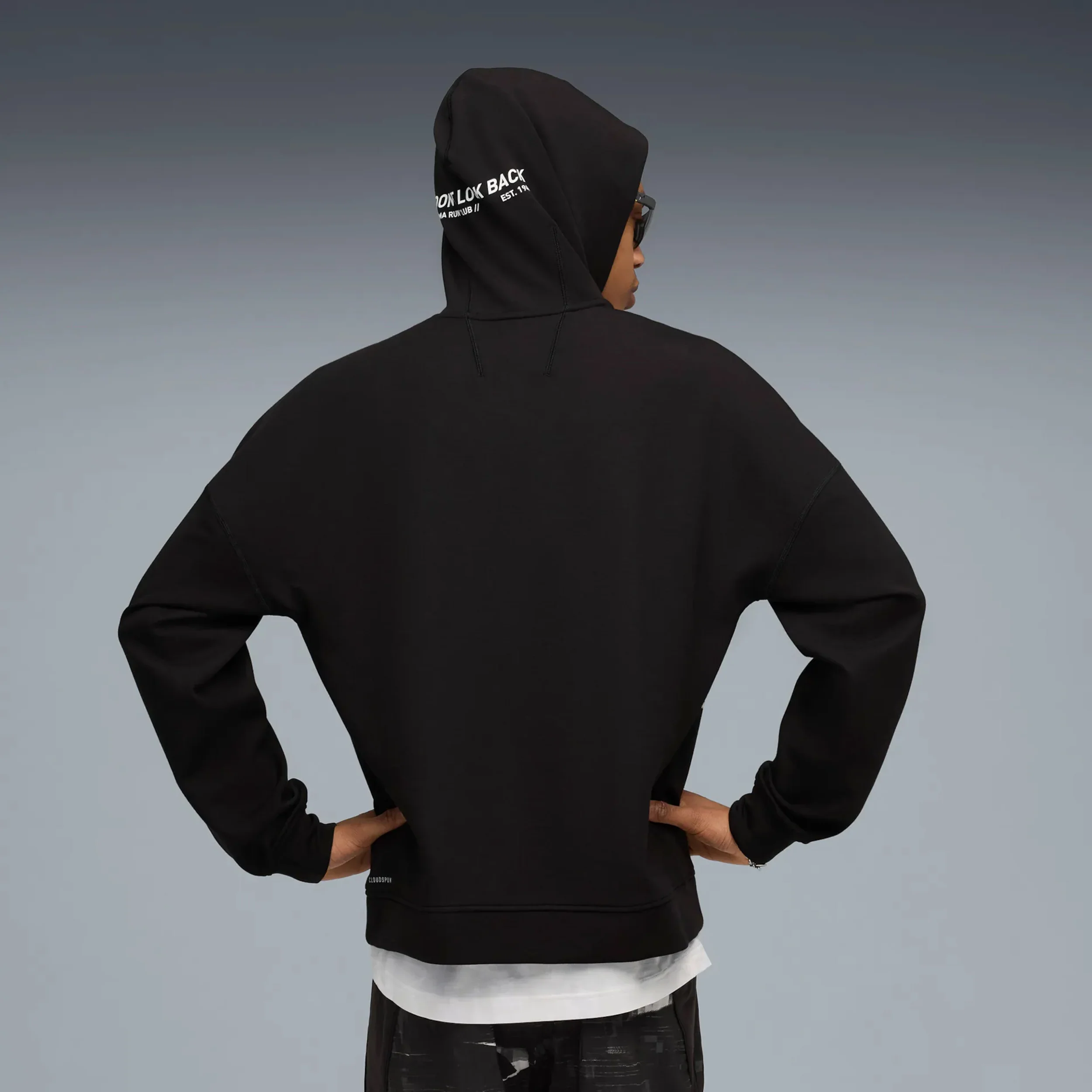 Run Club Hoody-Schwarz - Image 5