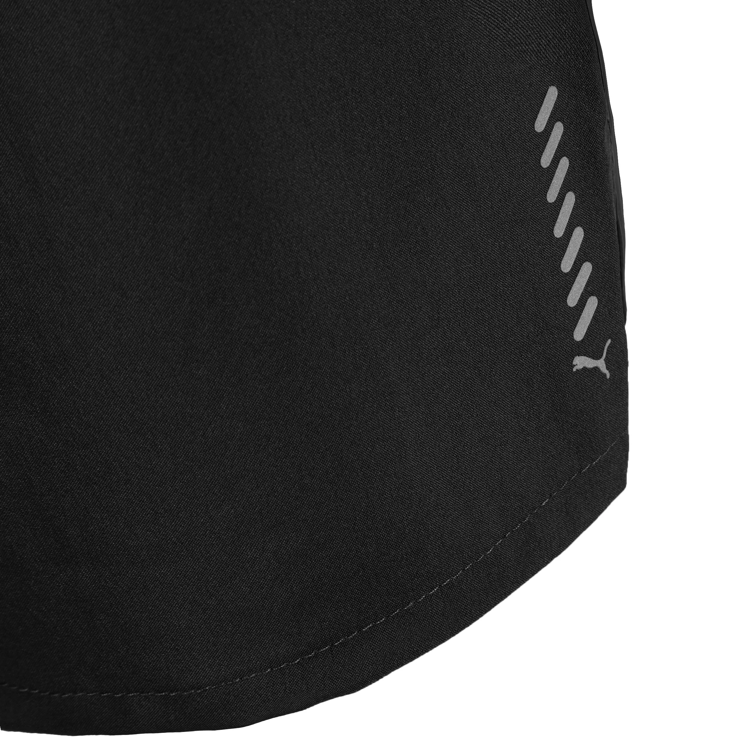 Run Highwaist 3in Cloudspun Shorts Damen-Grau - Image 3