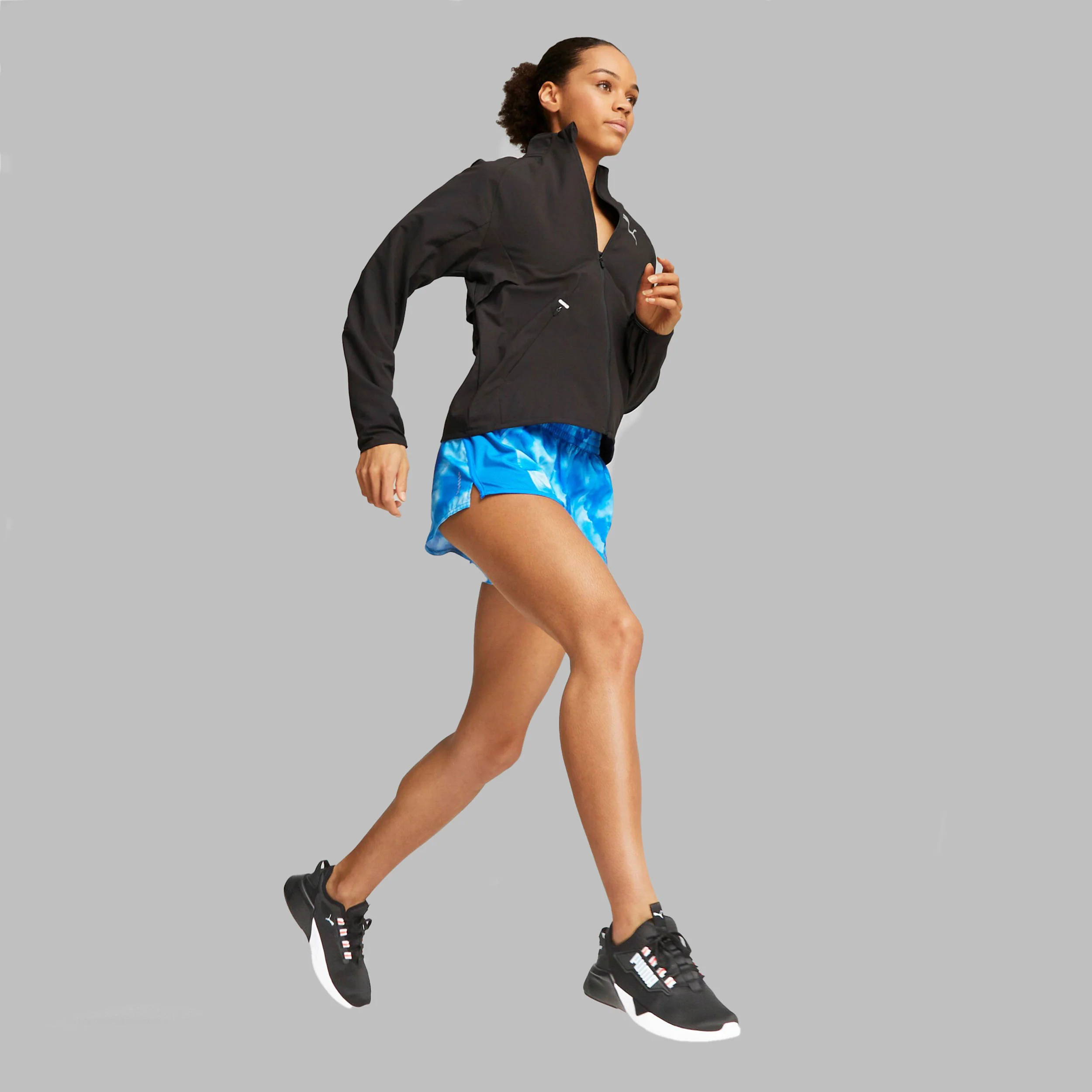 Run Ultraweave Laufjacke Damen-Schwarz - Image 8