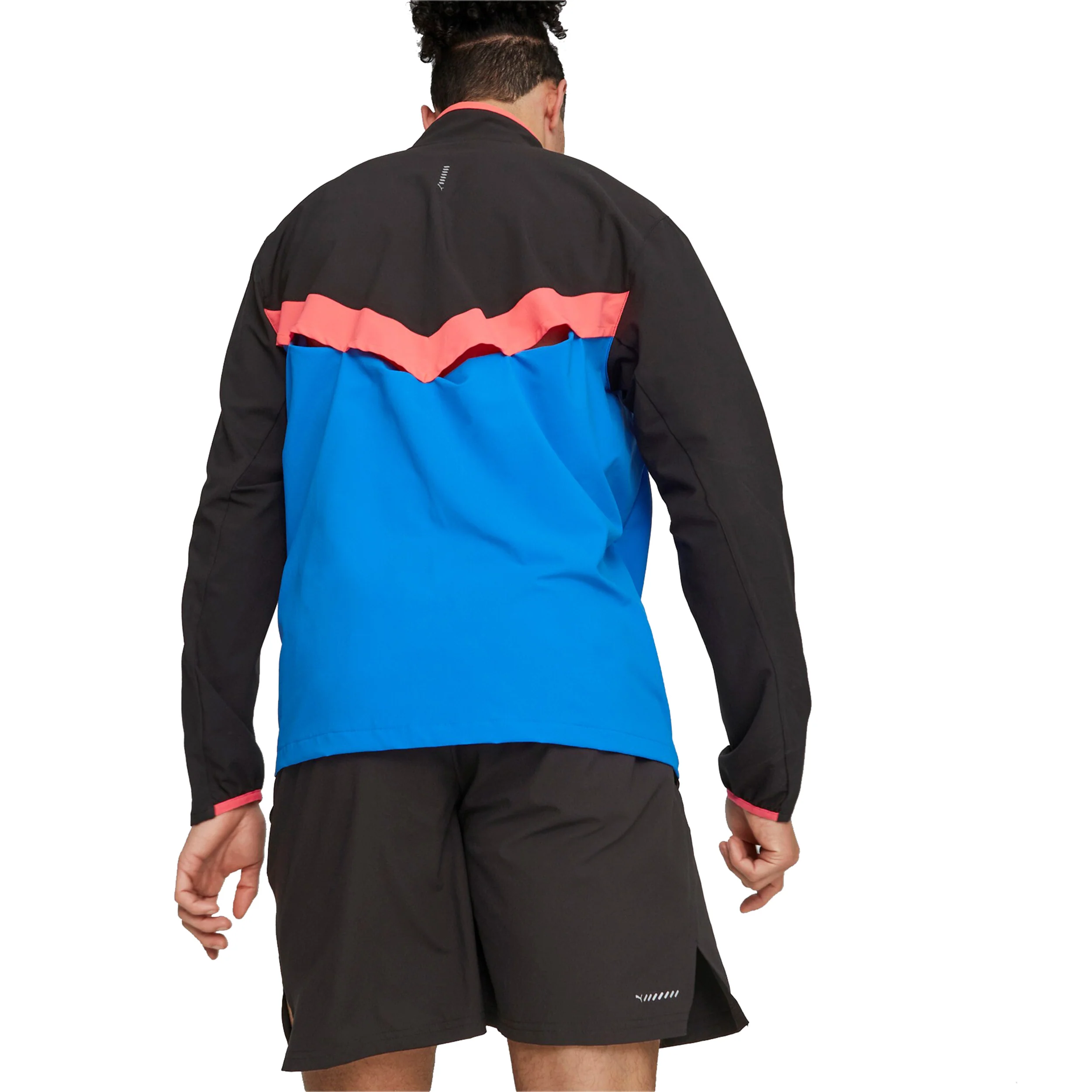 Run Ultraweave Laufjacke Herren-Schwarz,Blau - Image 7