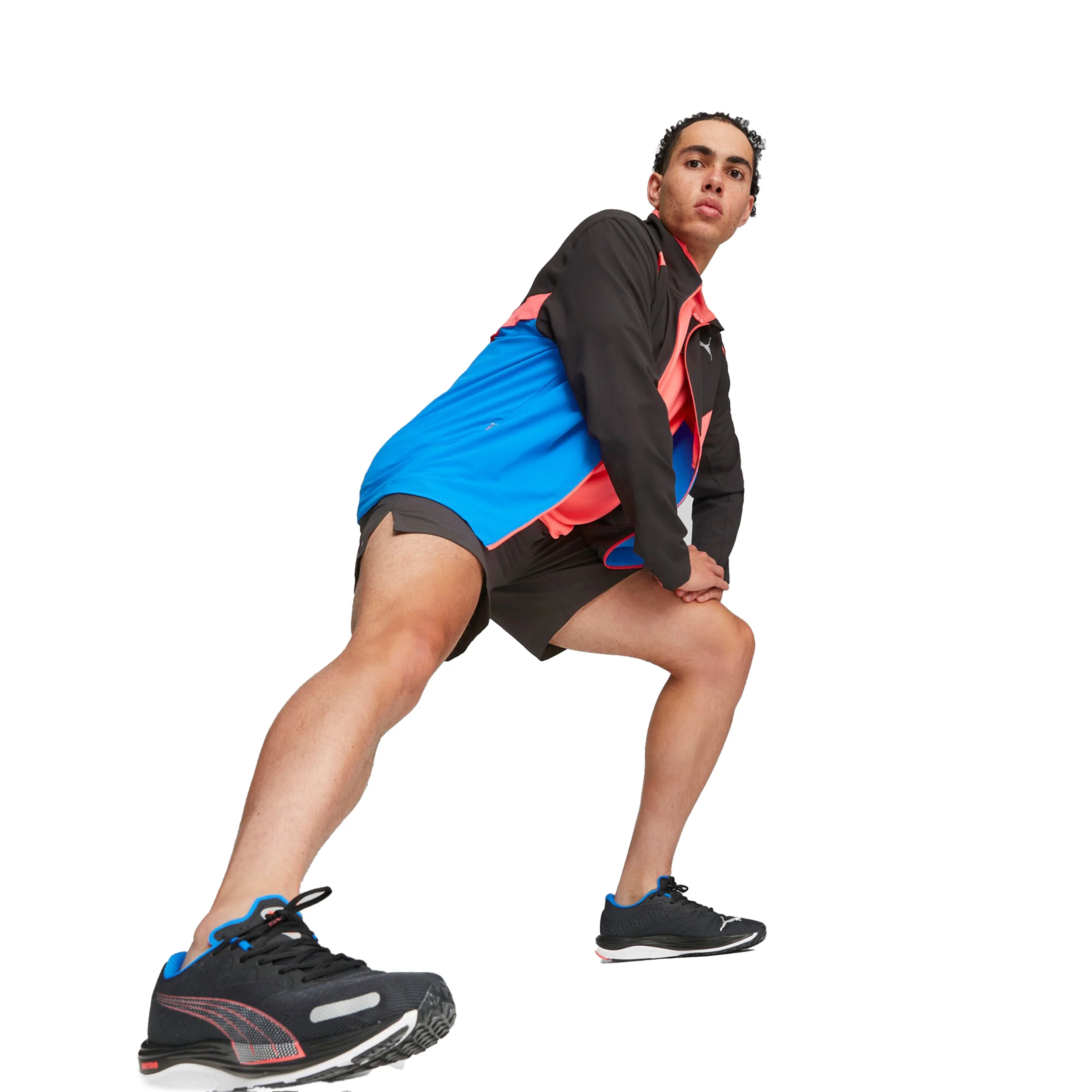 Run Ultraweave Laufjacke Herren-Schwarz,Blau - Image 8