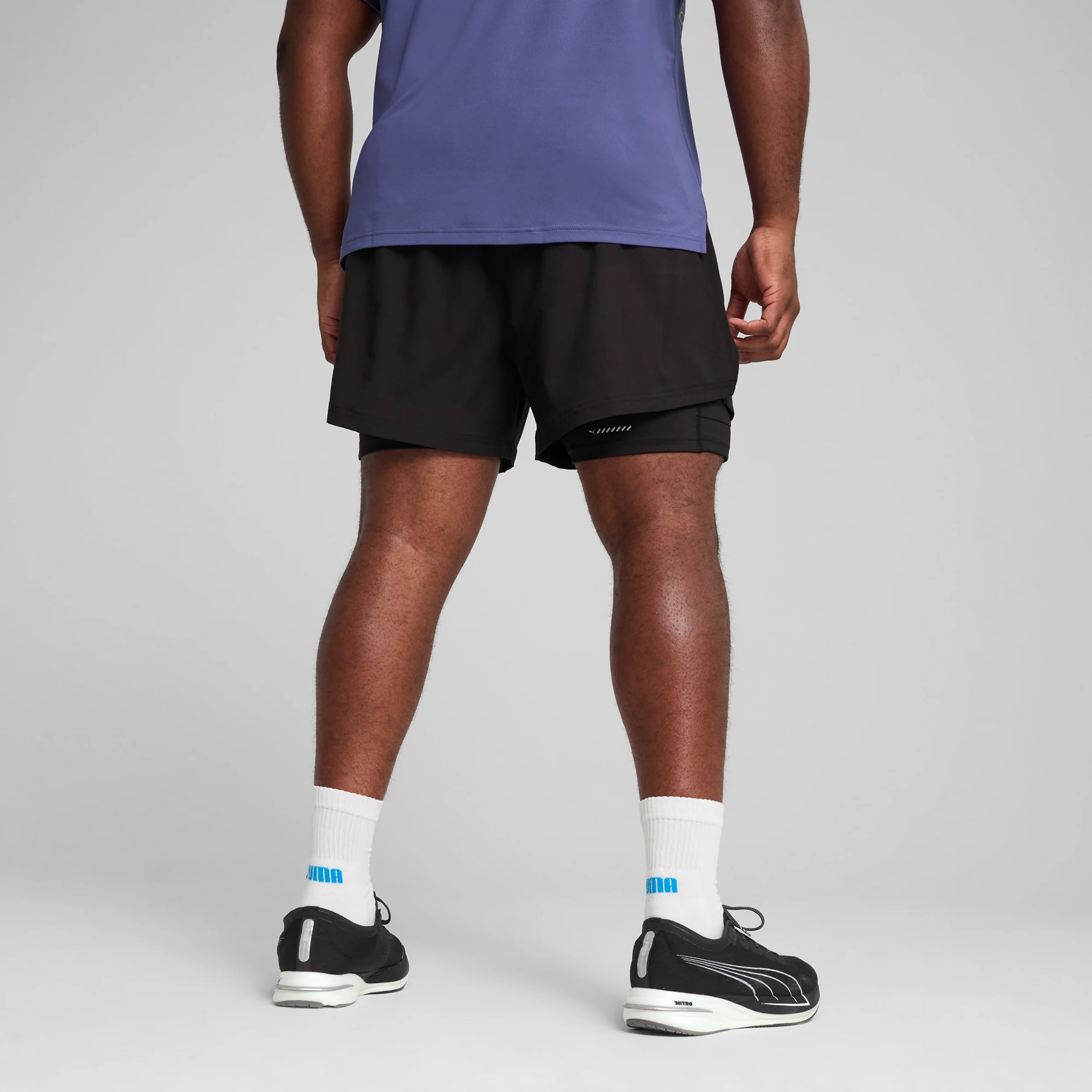 Ultraweave 2in1 5in Laufshorts Herren-Schwarz - Image 7
