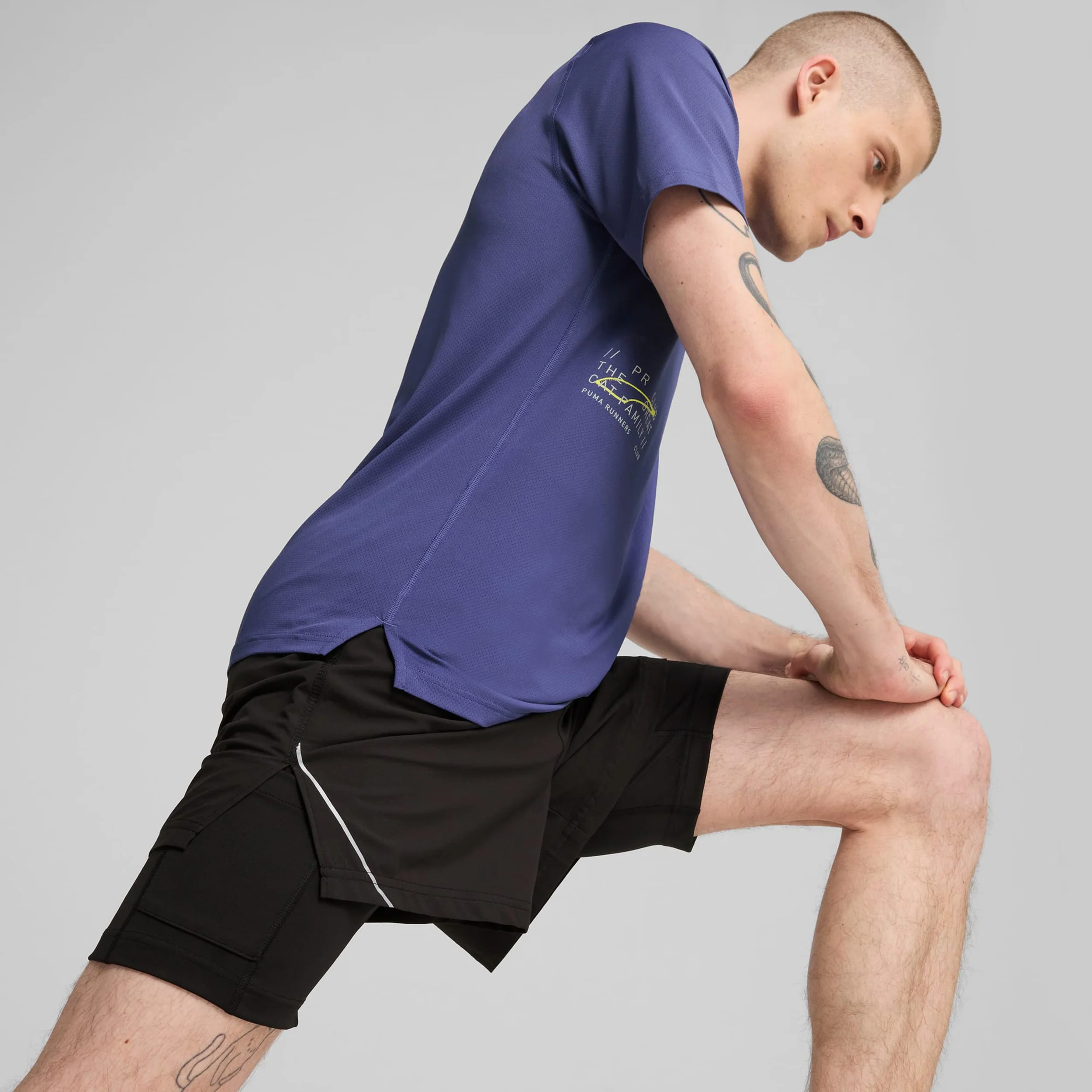 Ultraweave 2in1 5in Laufshorts Herren-Schwarz - Image 8