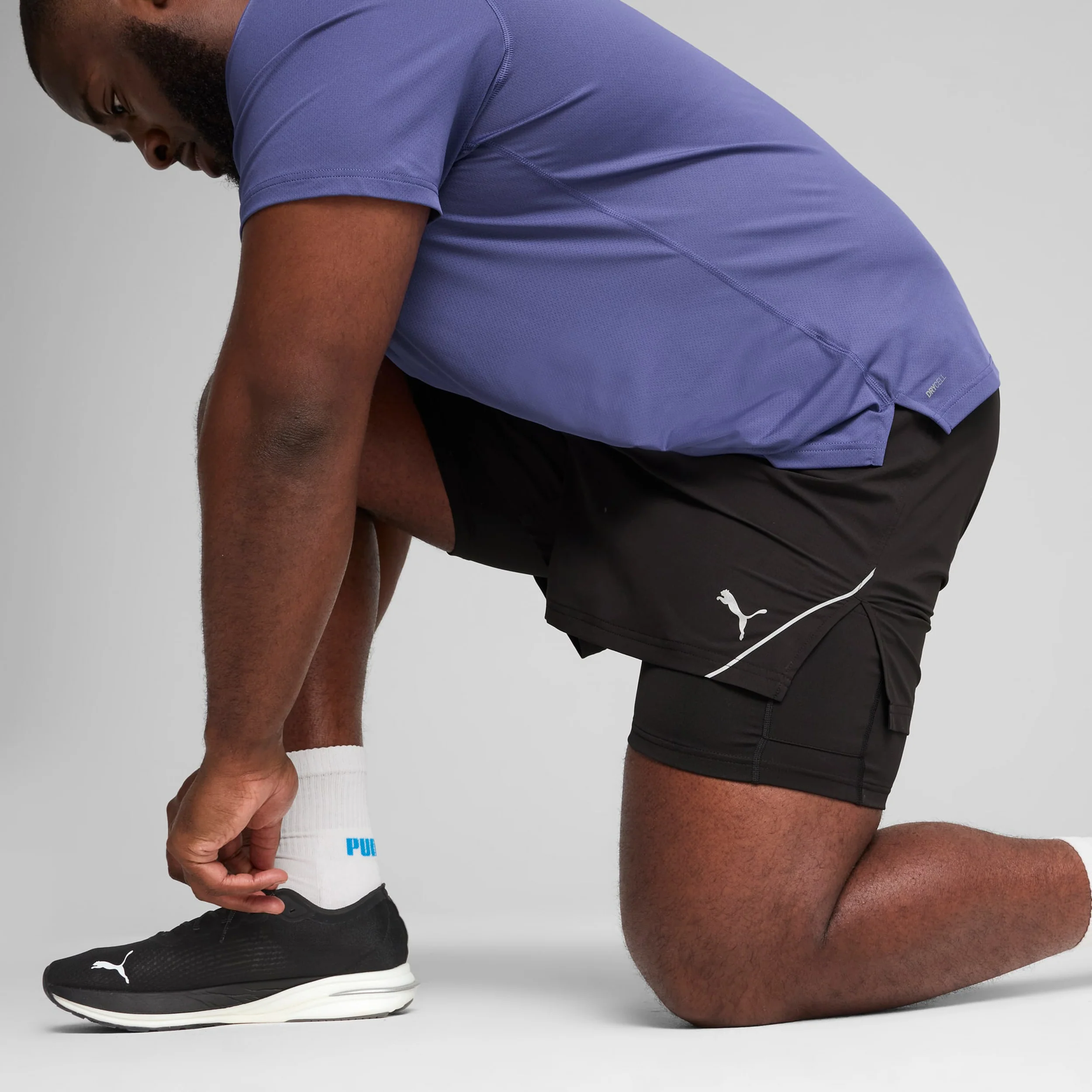 Ultraweave 2in1 5in Laufshorts Herren-Schwarz - Image 9