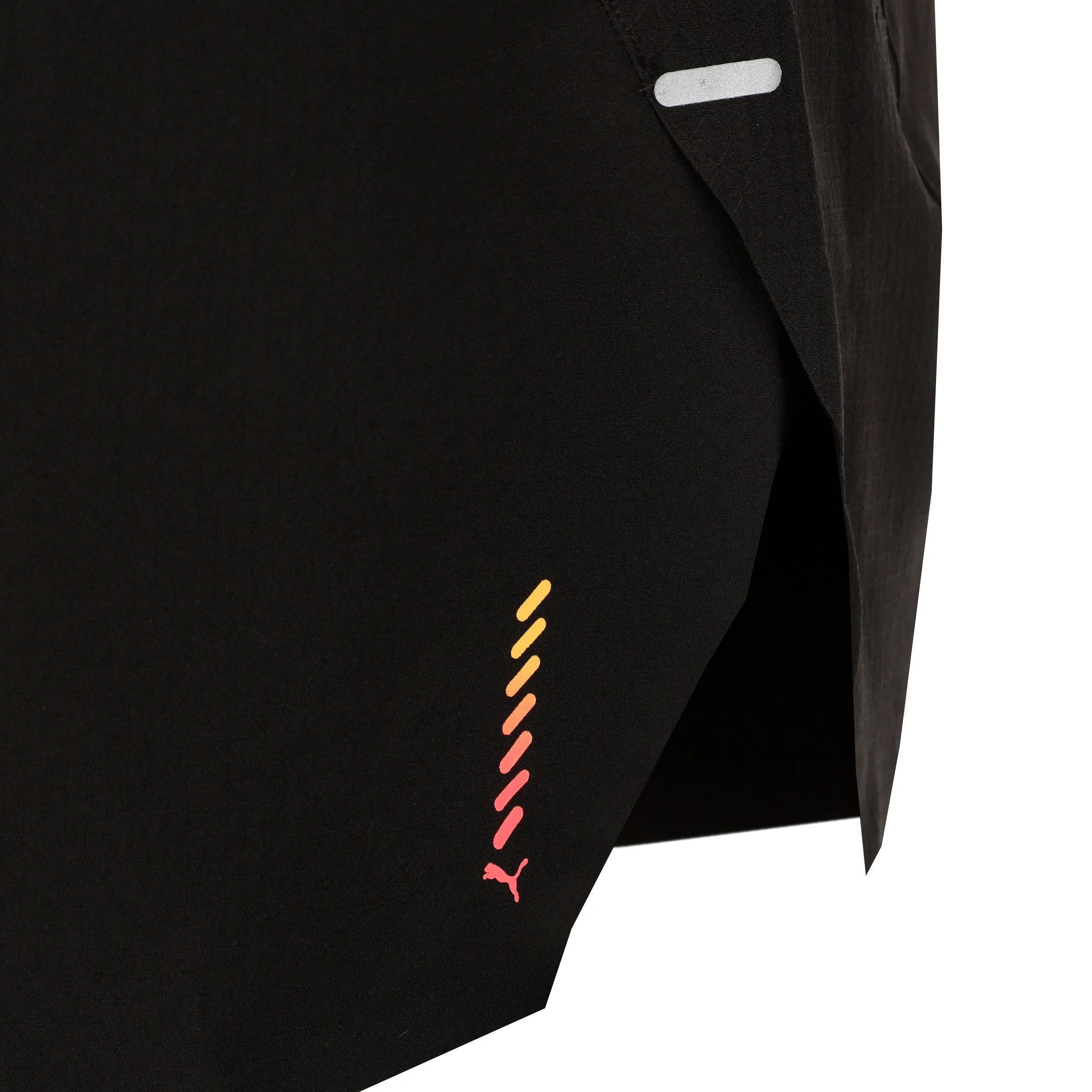 Ultraweave Velocity 3in Split Laufshorts Herren-Schwarz - Image 5
